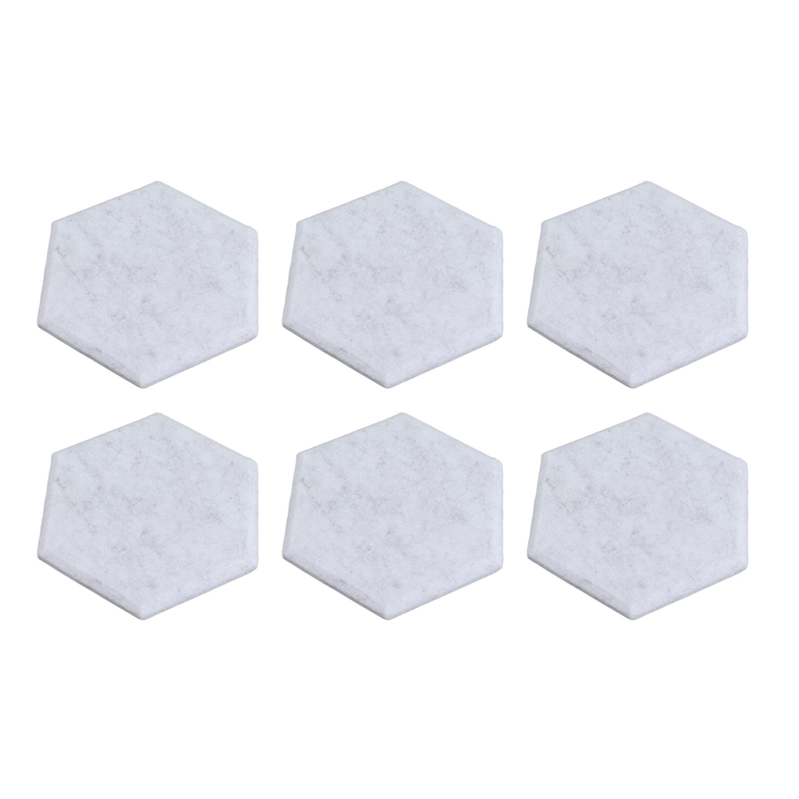 12PCS Hexagon Acoustic Panels High Density Sound Absorbing Panels Sound Proof view 2