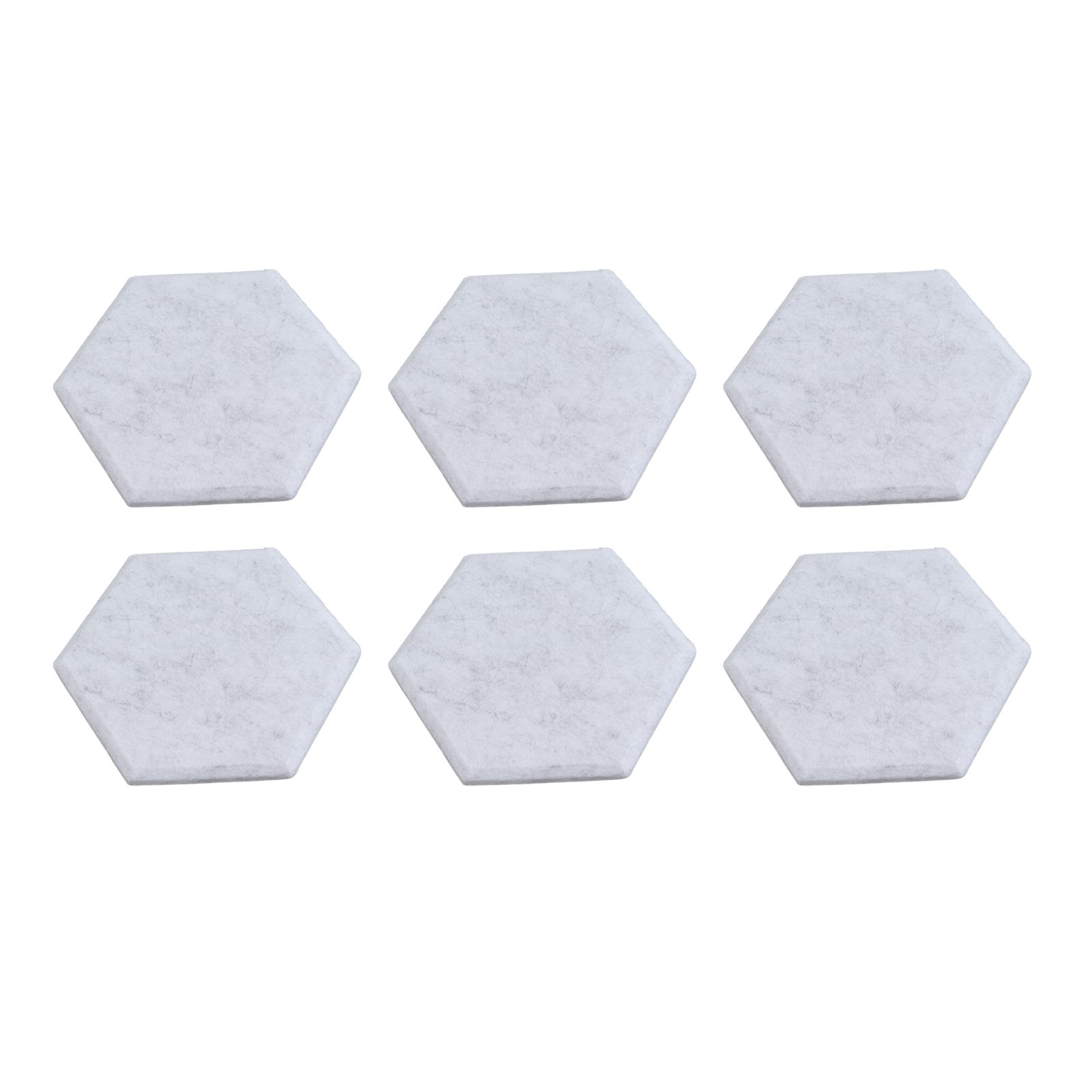 12PCS Hexagon Acoustic Panels High Density Sound Absorbing Panels Sound Proof view 3