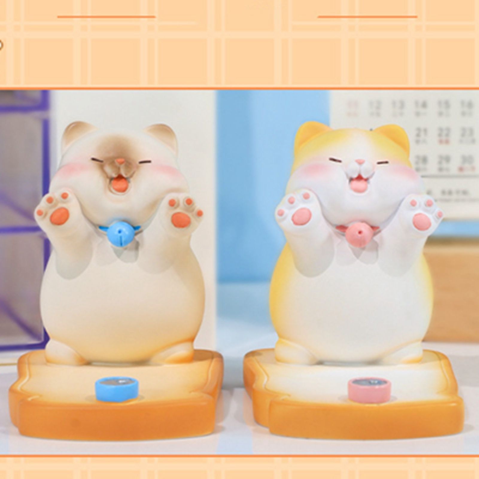 Cute Cat Cellphone Holder Resin Mini Portable Mobile Phone Stand Desk Ornament view 10