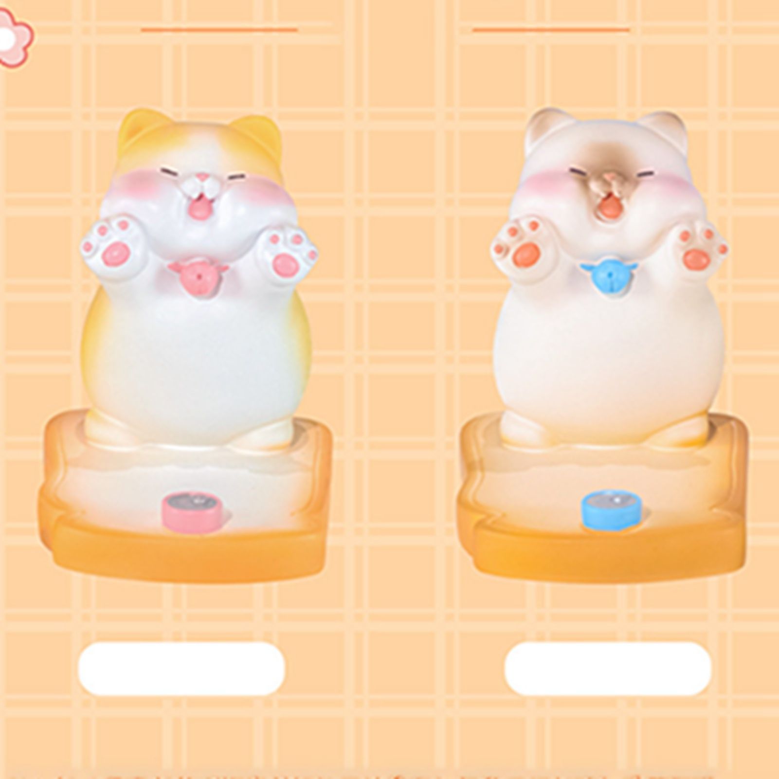 Cute Cat Cellphone Holder Resin Mini Portable Mobile Phone Stand Desk Ornament view 11