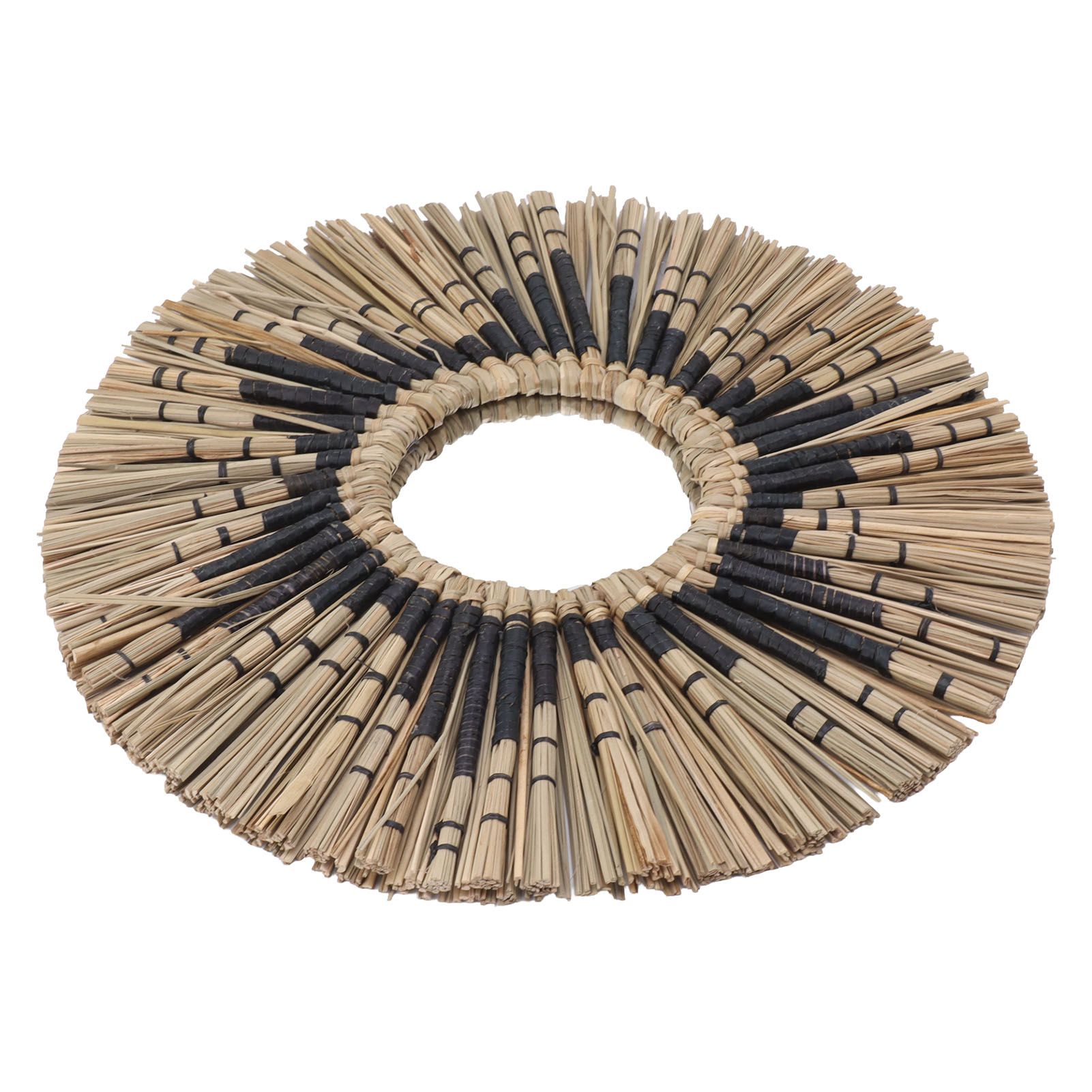 Seagrass Wall Mirror Hand Woven Decorative Round Seagrass Hanging Mirror for view 5