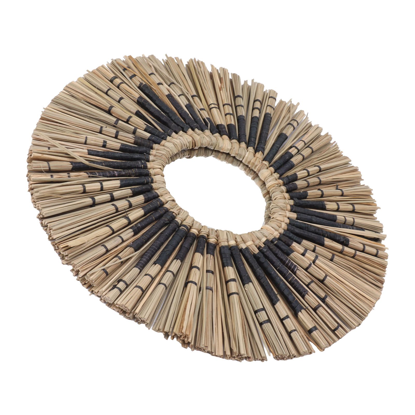 Seagrass Wall Mirror Hand Woven Decorative Round Seagrass Hanging Mirror for view 6