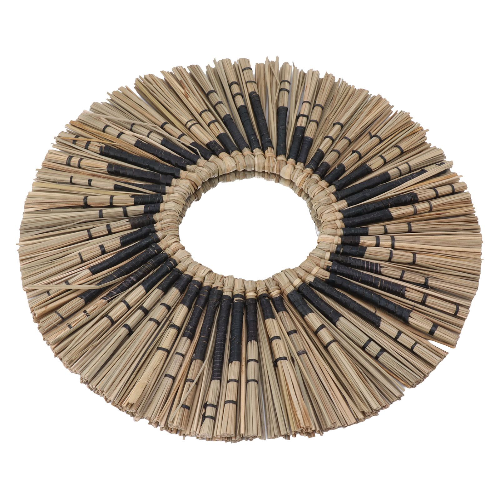Seagrass Wall Mirror Hand Woven Decorative Round Seagrass Hanging Mirror for view 8