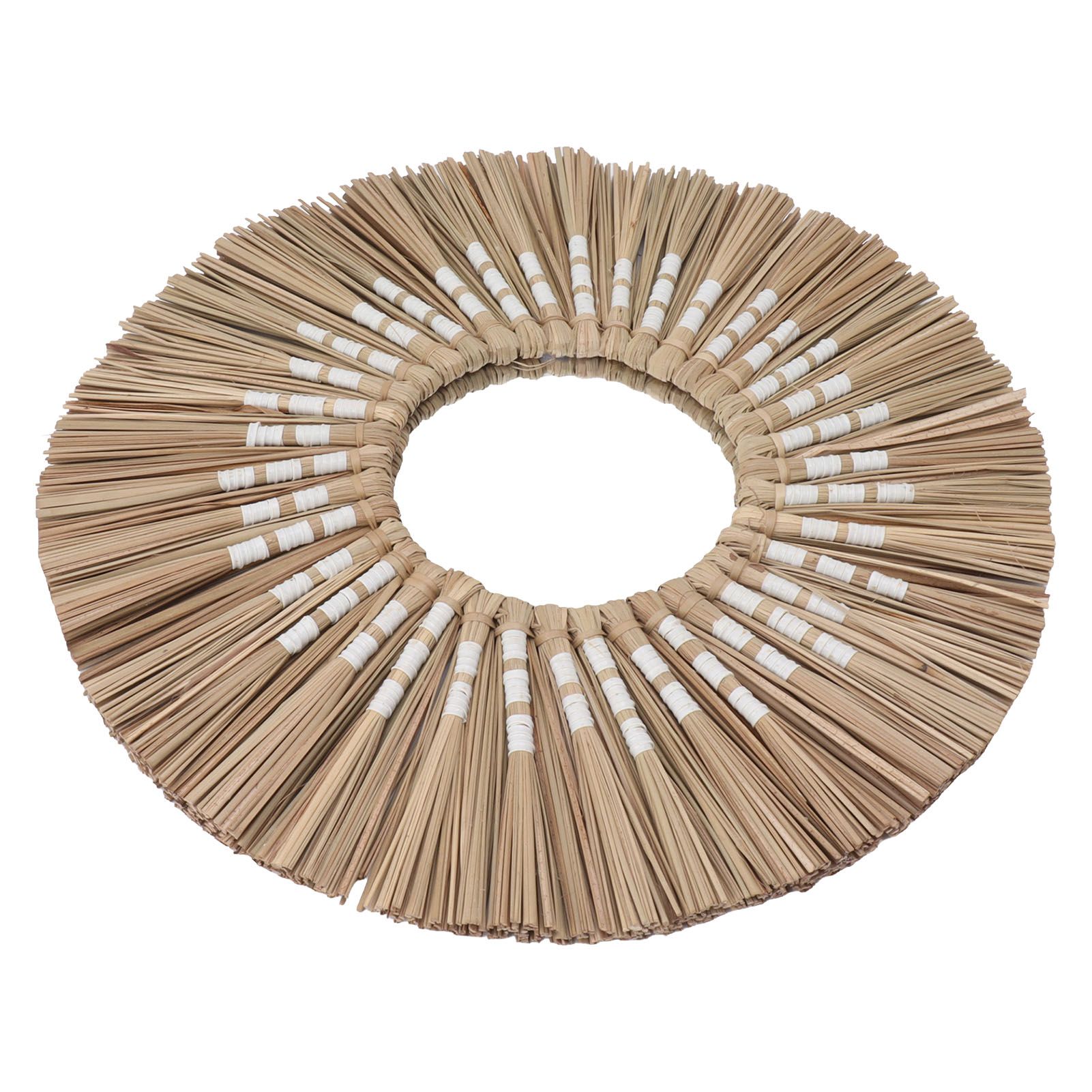 Seagrass Wall Mirror Hand Woven Decorative Round Seagrass Hanging Mirror for view 5