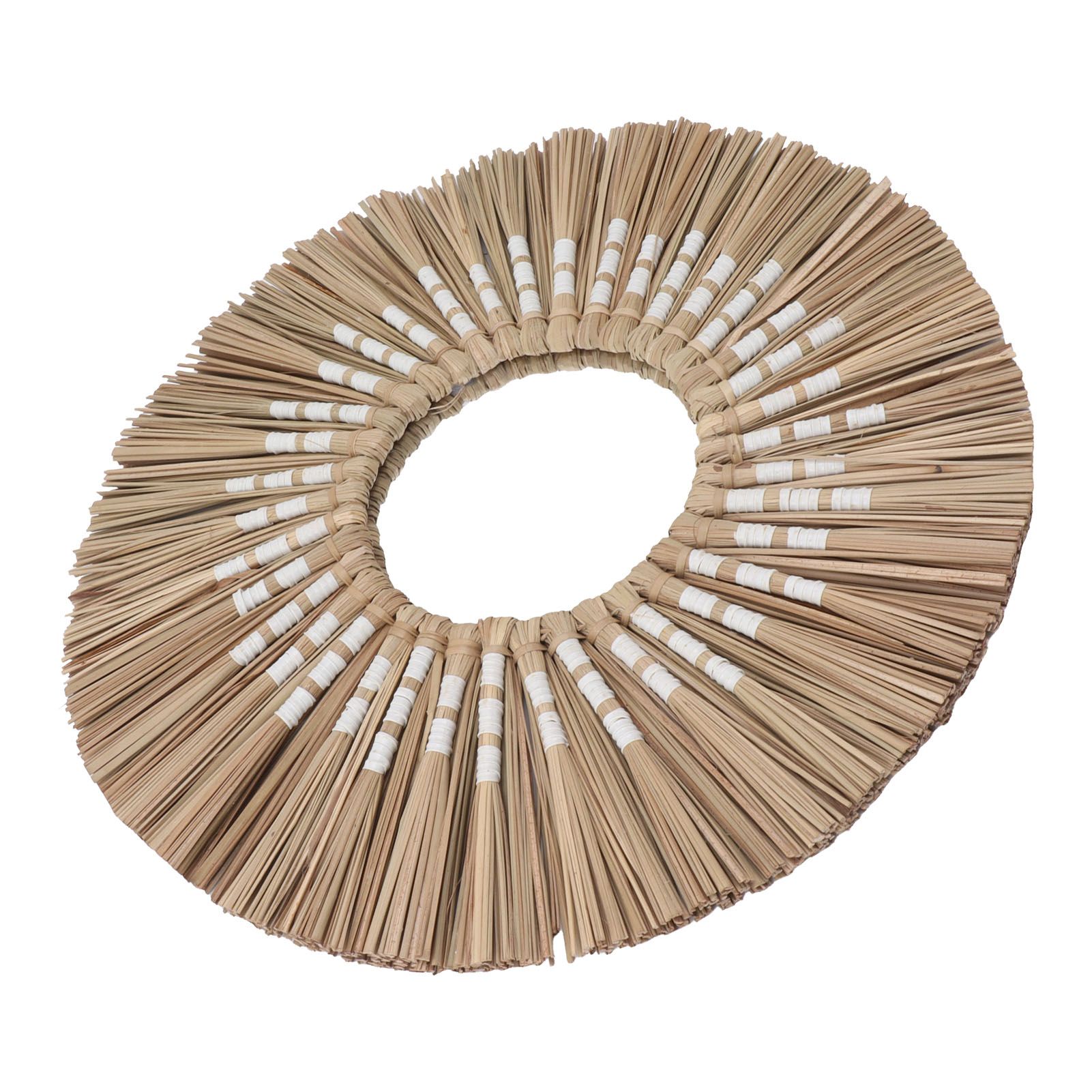 Seagrass Wall Mirror Hand Woven Decorative Round Seagrass Hanging Mirror for view 7