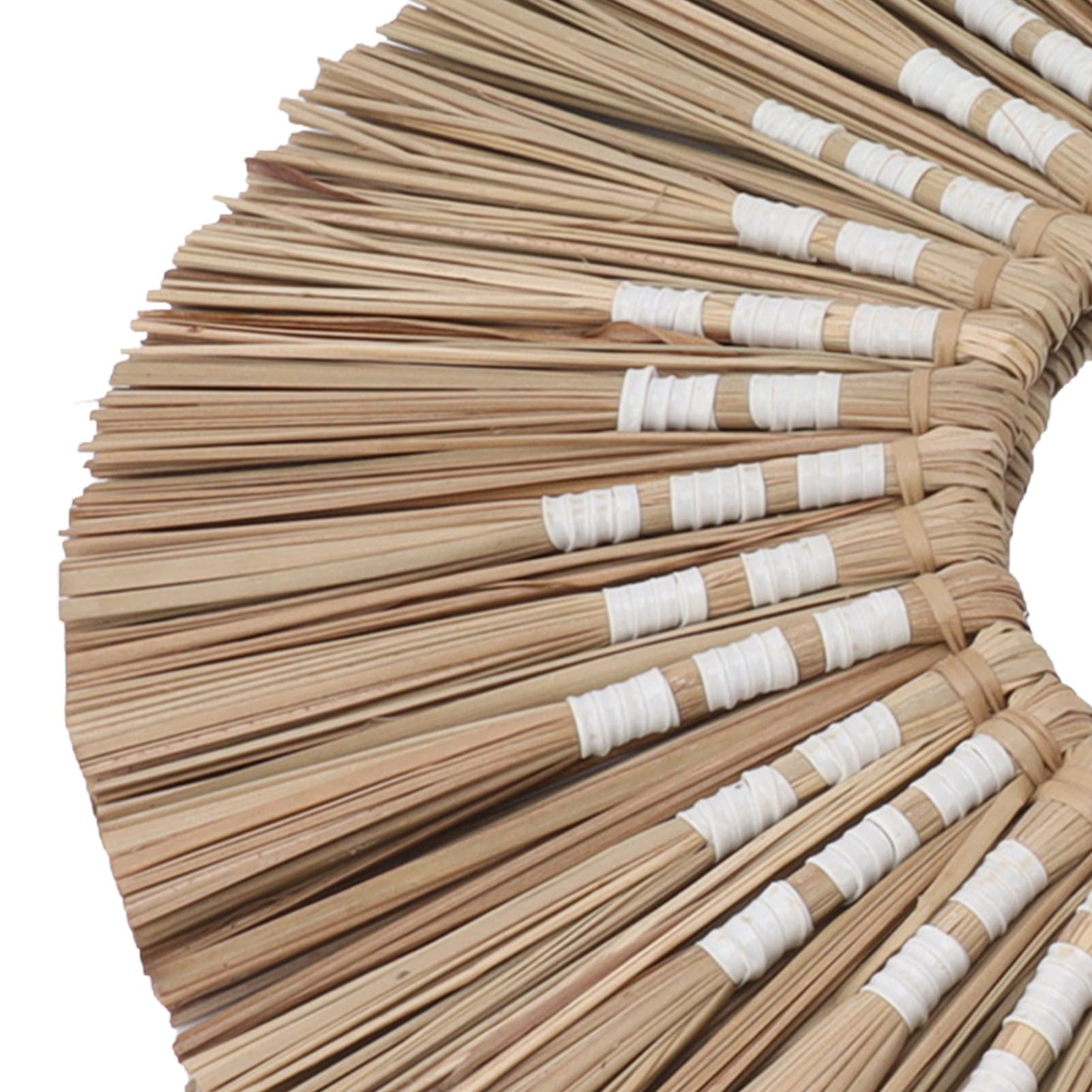 Seagrass Wall Mirror Hand Woven Decorative Round Seagrass Hanging Mirror for view 14