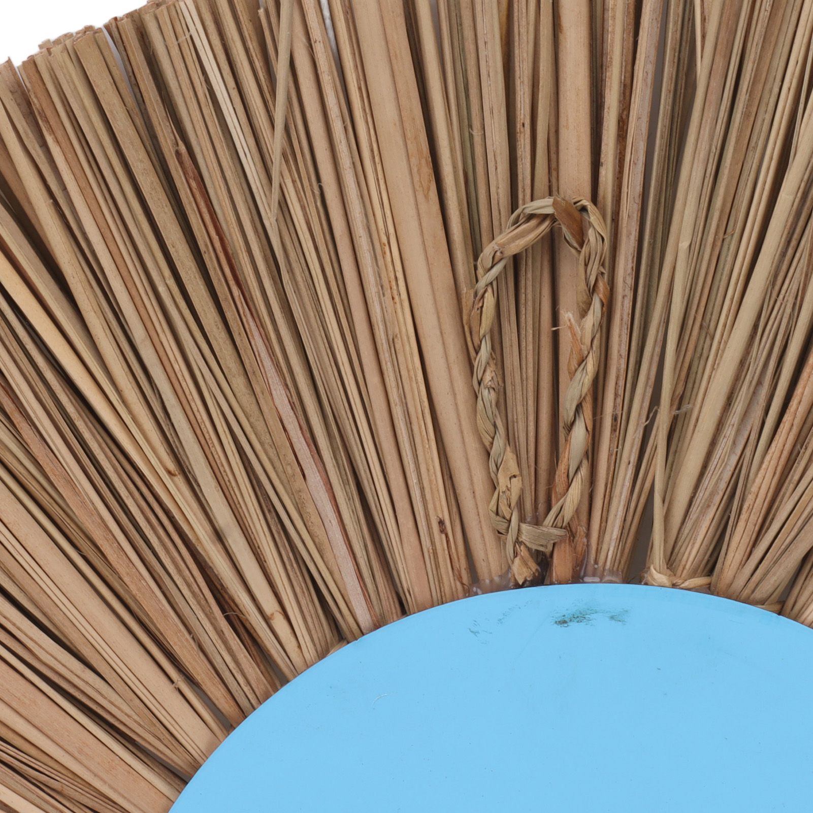 Woven Wall Mirror Decorative Hanging Round Seagrass Wall Mirror for Bedroom view 15