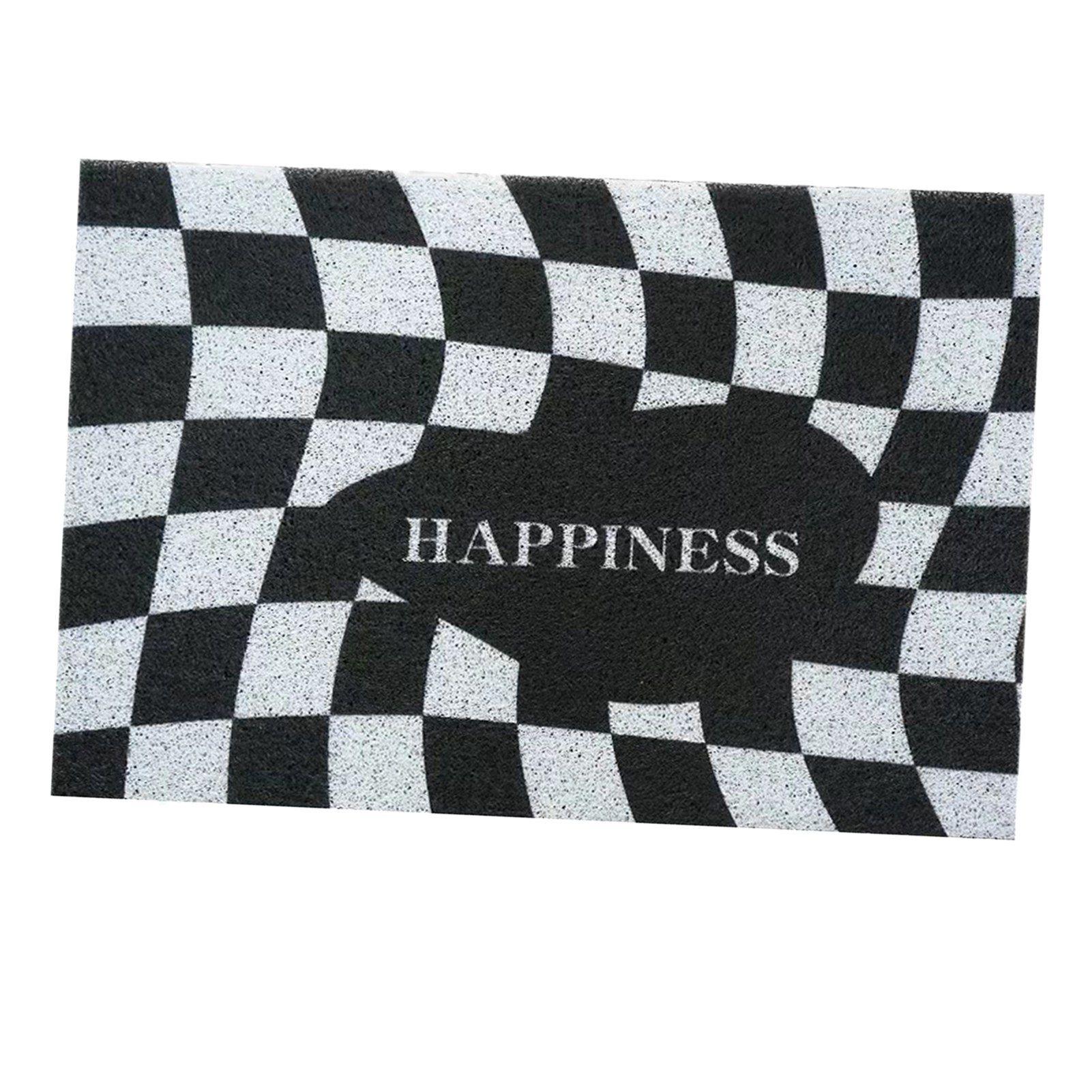 Checkerboard Kitchen Rugs Washable Hallway Entry Carpet Non Slip Entryway view 2