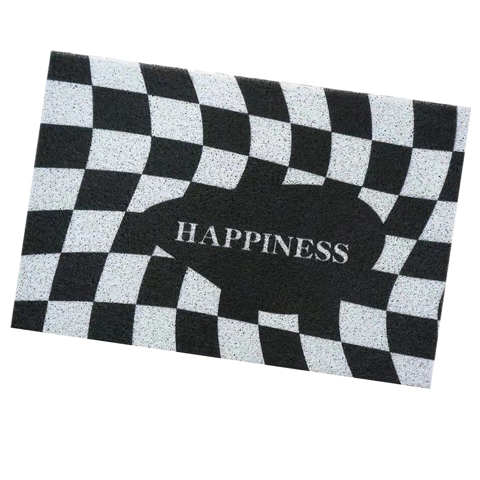Checkerboard Kitchen Rugs Washable Hallway Entry Carpet Non Slip Entryway view 3