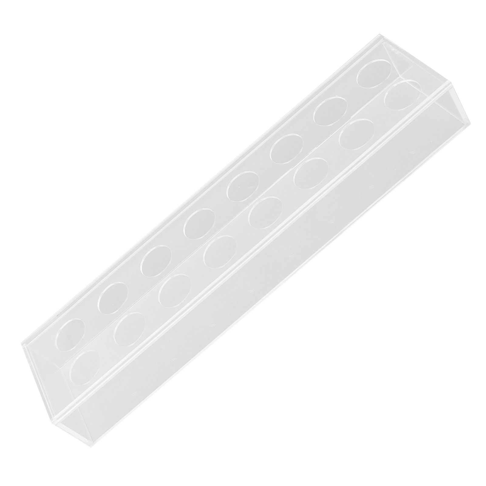 Rectangular Floral Centerpiece Clear Acrylic Flower Vase for Dining Table view 8