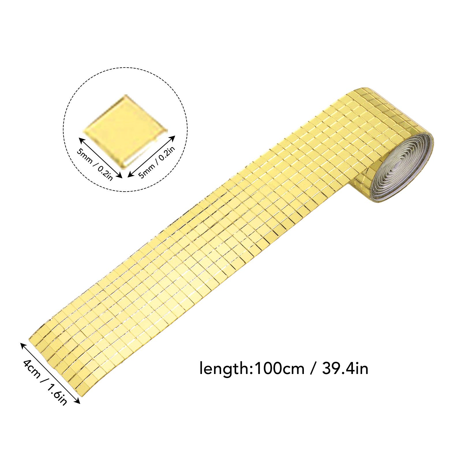 1600Pcs Self Adhesive Mirror Mosaic Sheet Adhesive Mosaic Square Glass Tile view 13