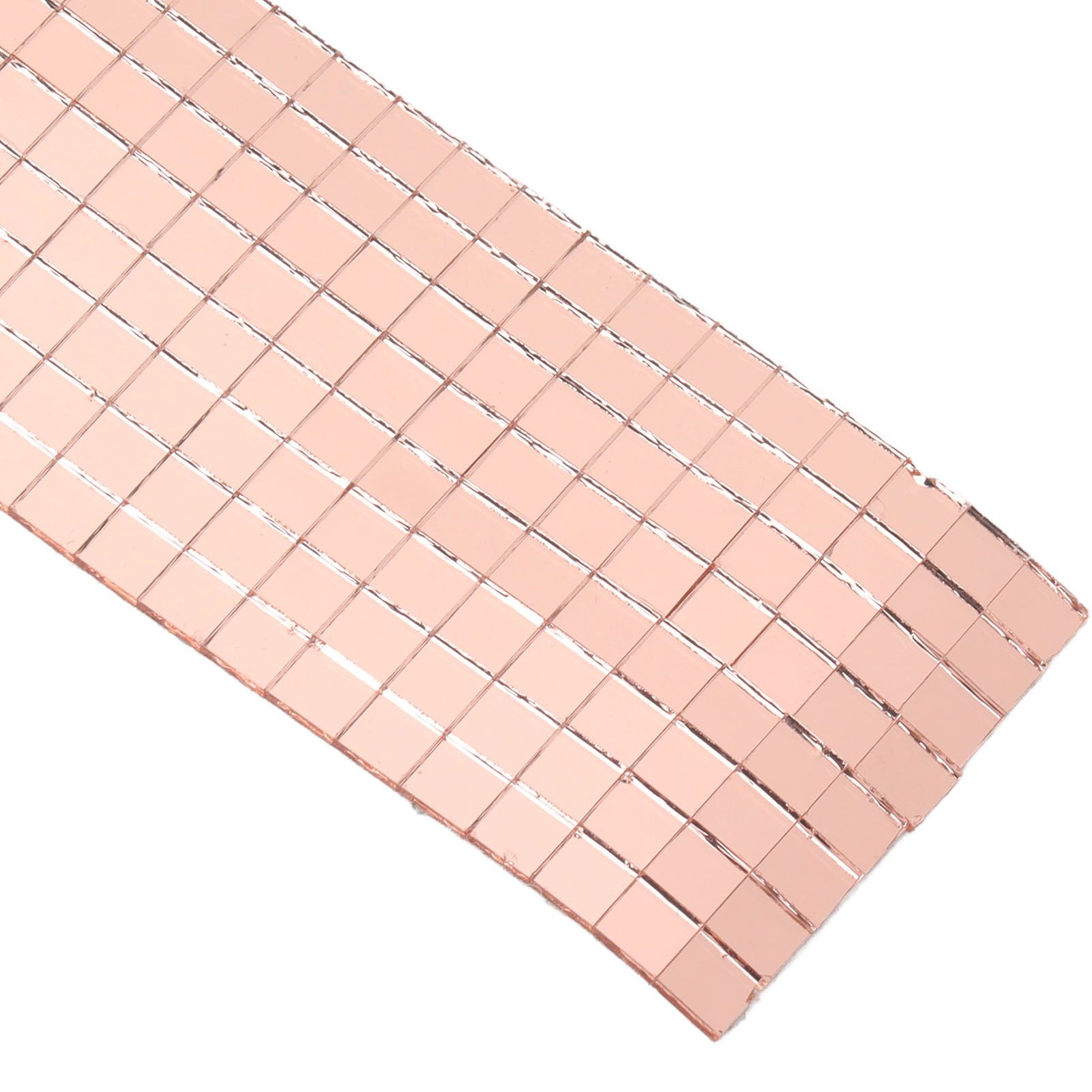 1600Pcs Self Adhesive Mirror Mosaic Sheet Adhesive Mosaic Square Glass Tile view 15