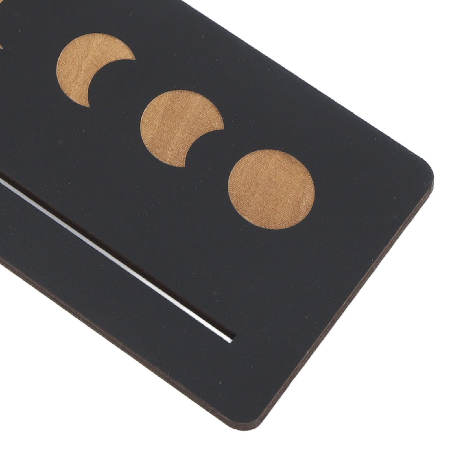 2 Pieces Wooden Tarot Card Stand Holder Moon Shape and Rectangle Wooden Tarot view 15