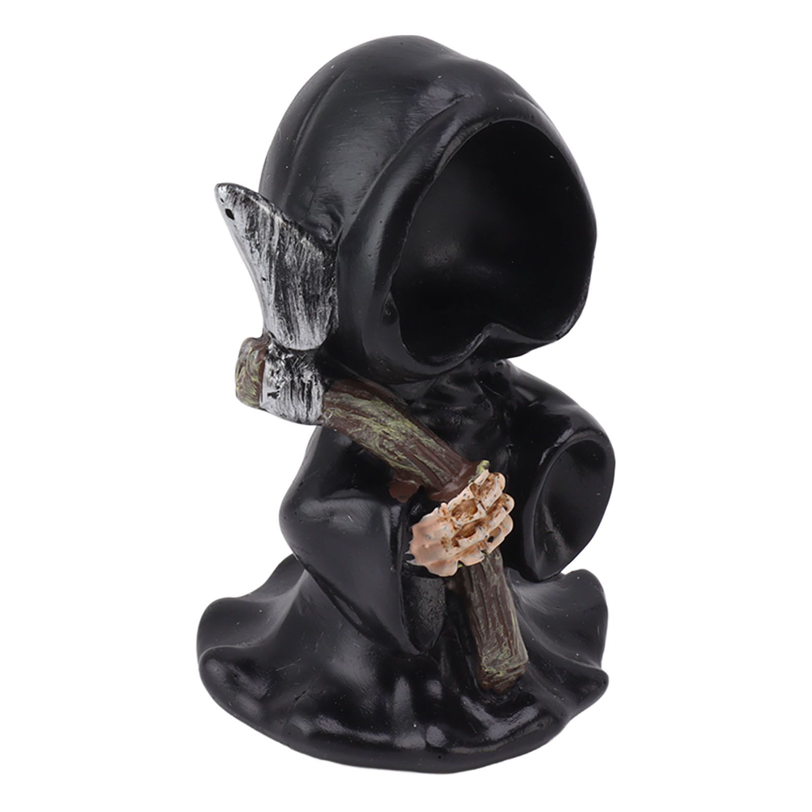 Grim Reaper Sculpture Resin Gothic Desktop Statue Figurine Decoration with view 7