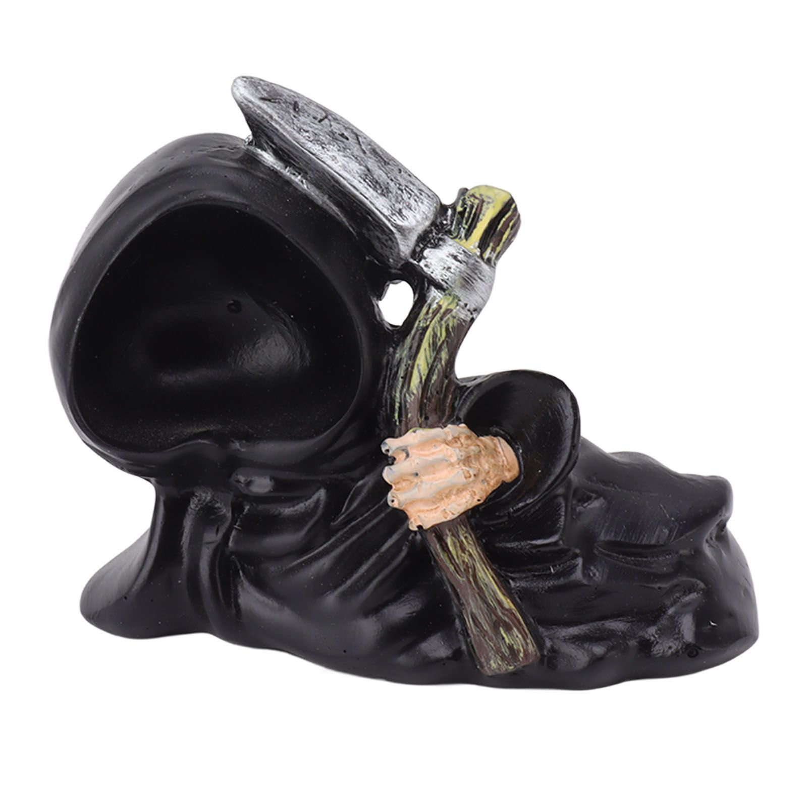 Grim Reaper Sculpture Resin Gothic Desktop Statue Figurine Decoration with view 4