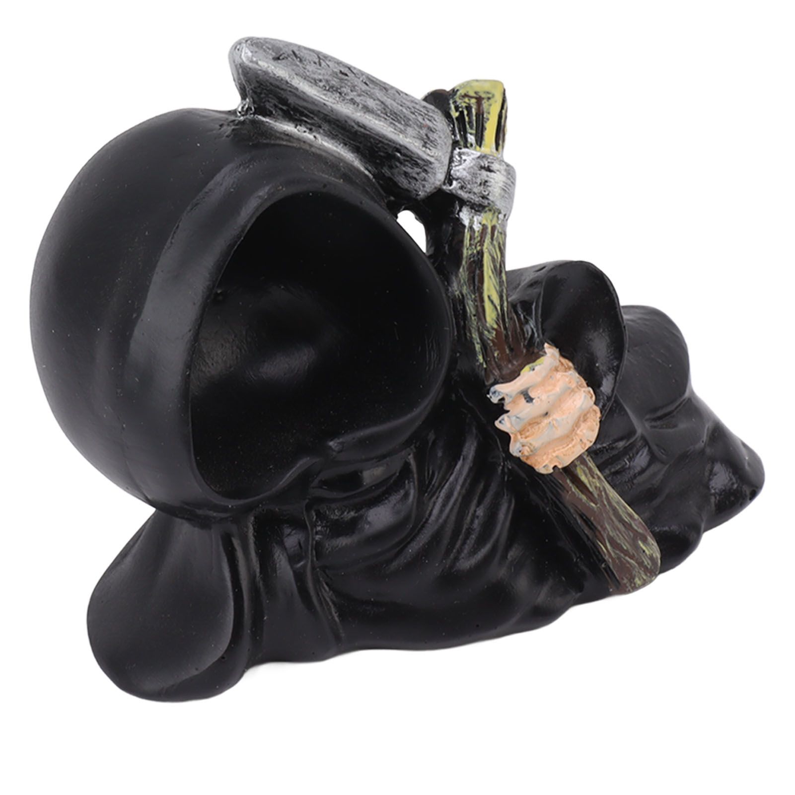 Grim Reaper Sculpture Resin Gothic Desktop Statue Figurine Decoration with view 8