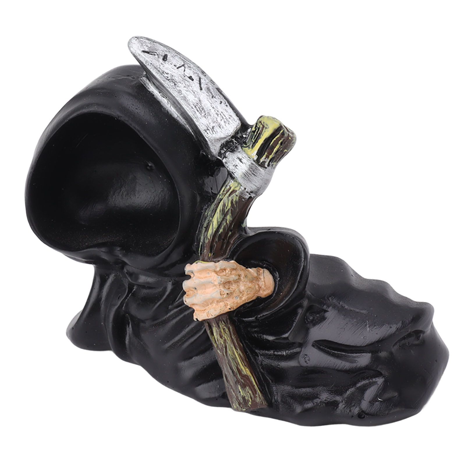 Grim Reaper Sculpture Resin Gothic Desktop Statue Figurine Decoration with view 9