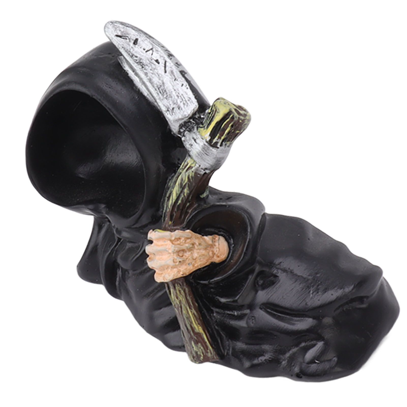 Grim Reaper Sculpture Resin Gothic Desktop Statue Figurine Decoration with view 10