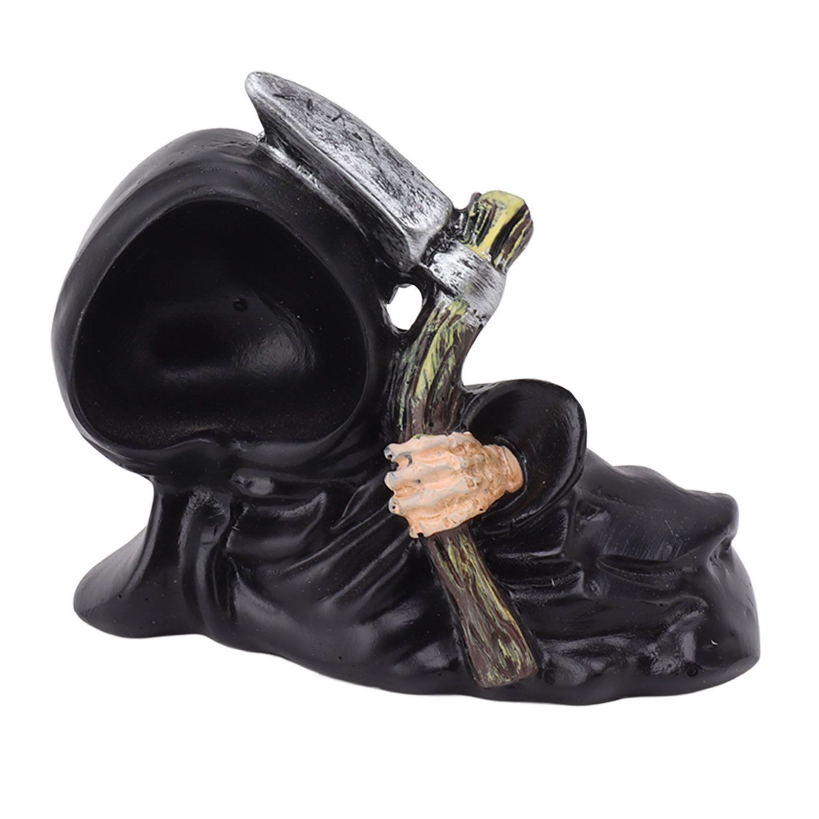 Grim Reaper Sculpture Resin Gothic Desktop Statue Figurine Decoration with view 13