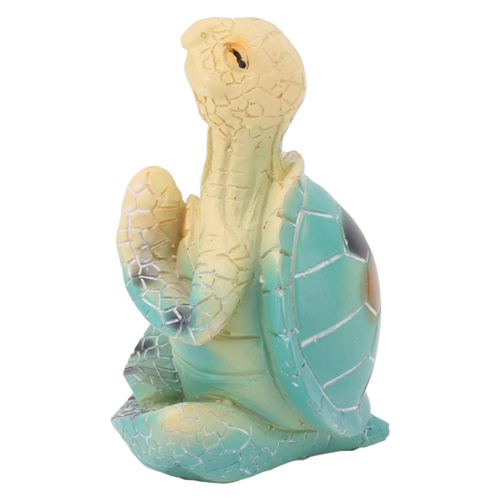 Sea Turtle Yoga Figurine Decoration Summer Meditating Decor Spring Garden view 6