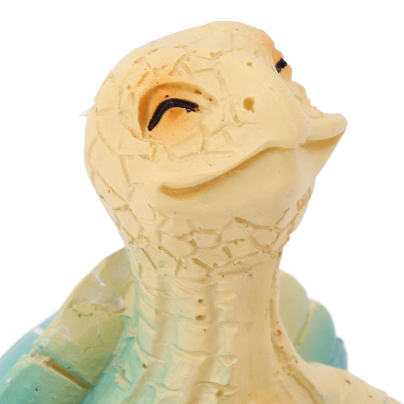Sea Turtle Yoga Figurine Decoration Summer Meditating Decor Spring Garden view 13