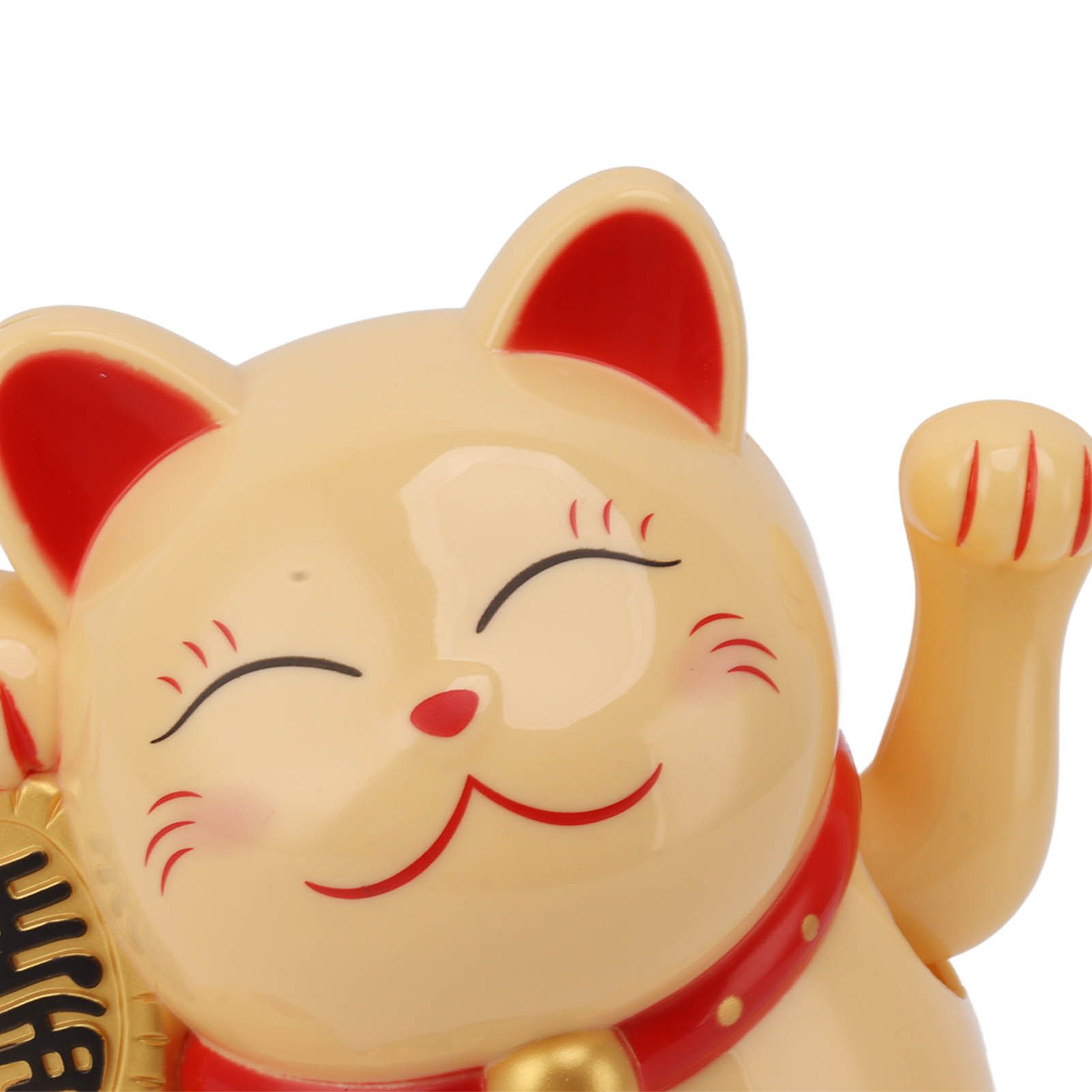 5.5in Electric Waving Arm Fortune Cat Decorative Cute Plastic Cat Ornaments view 13