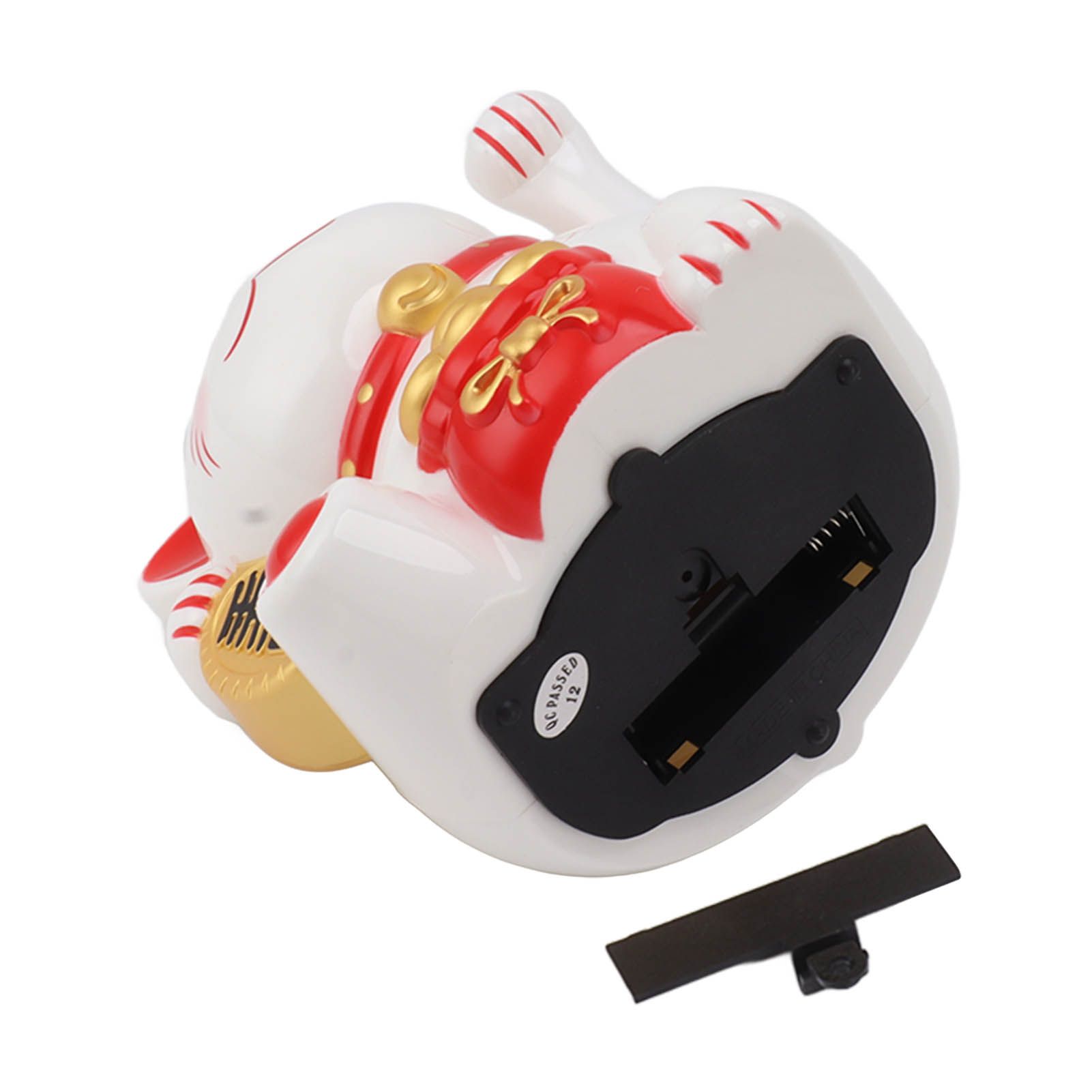 5.5in Electric Waving Arm Fortune Cat Decorative Cute Plastic Cat Ornaments view 10