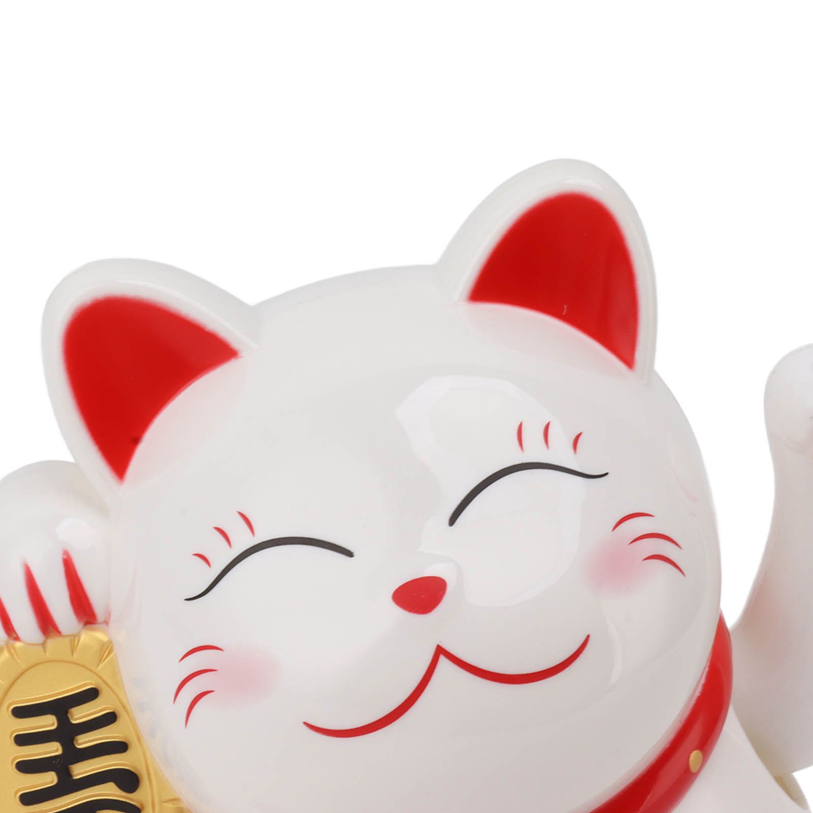 5.5in Electric Waving Arm Fortune Cat Decorative Cute Plastic Cat Ornaments view 13