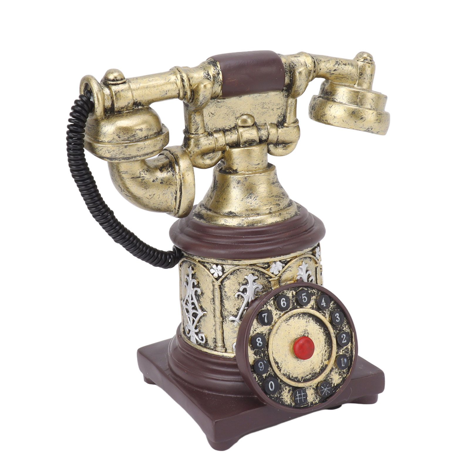 Hand Telephone Decoration Ingenious Vintage Landline Home Decorative for Home view 3