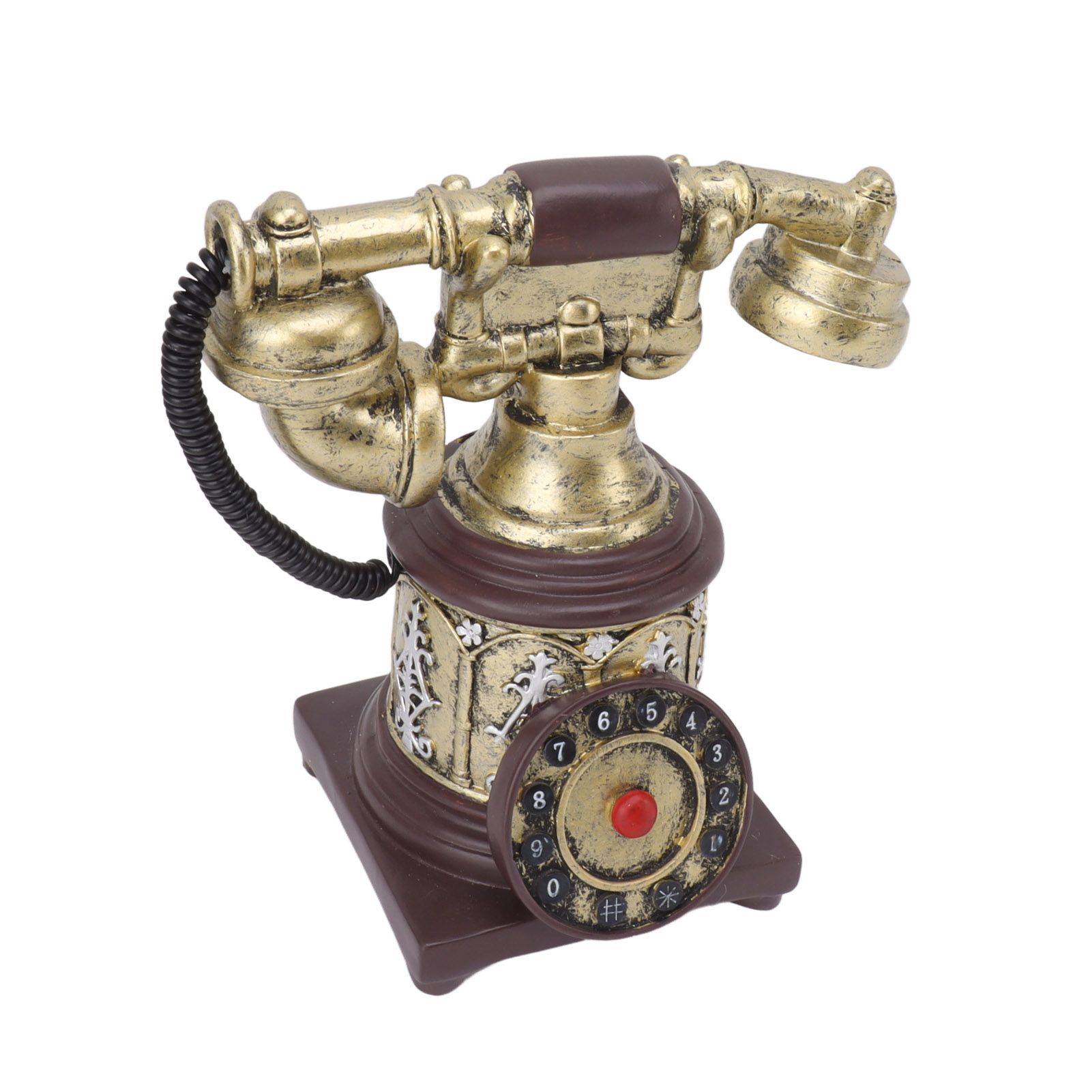 Hand Telephone Decoration Ingenious Vintage Landline Home Decorative for Home view 4