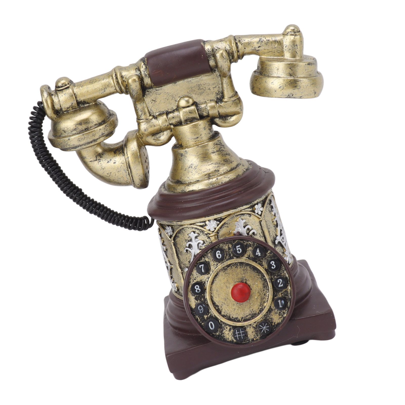 Hand Telephone Decoration Ingenious Vintage Landline Home Decorative for Home view 6