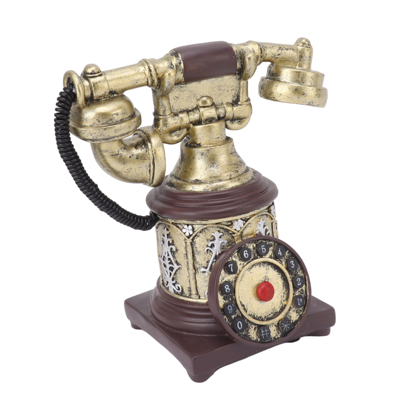 Hand Telephone Decoration Ingenious Vintage Landline Home Decorative for Home view 7