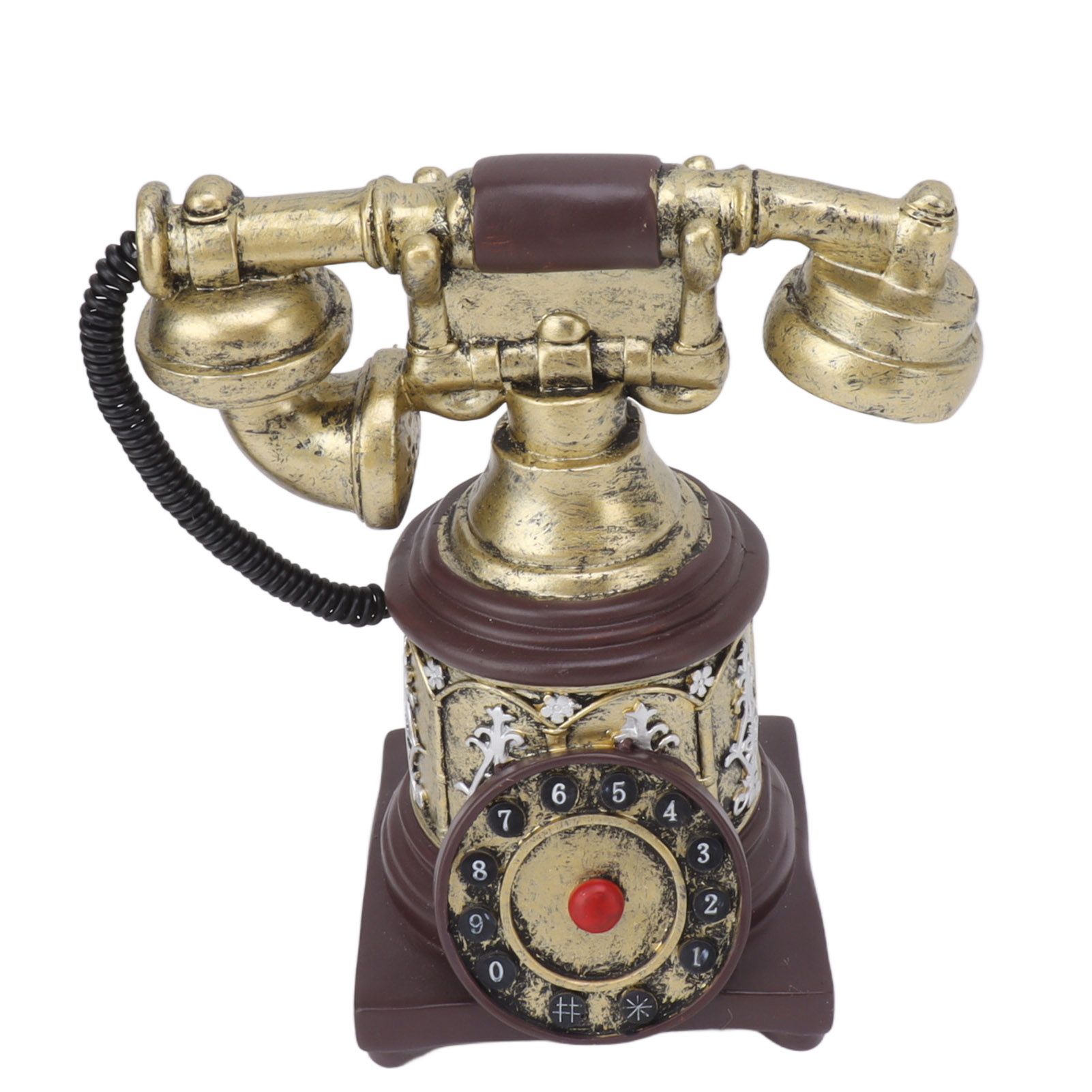 Hand Telephone Decoration Ingenious Vintage Landline Home Decorative for Home view 8