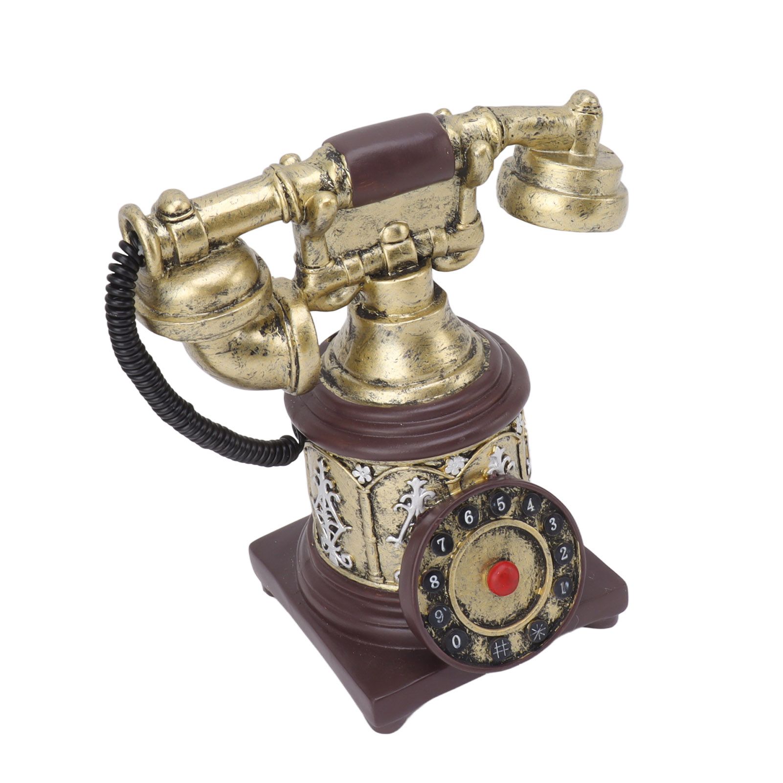 Hand Telephone Decoration Ingenious Vintage Landline Home Decorative for Home view 10