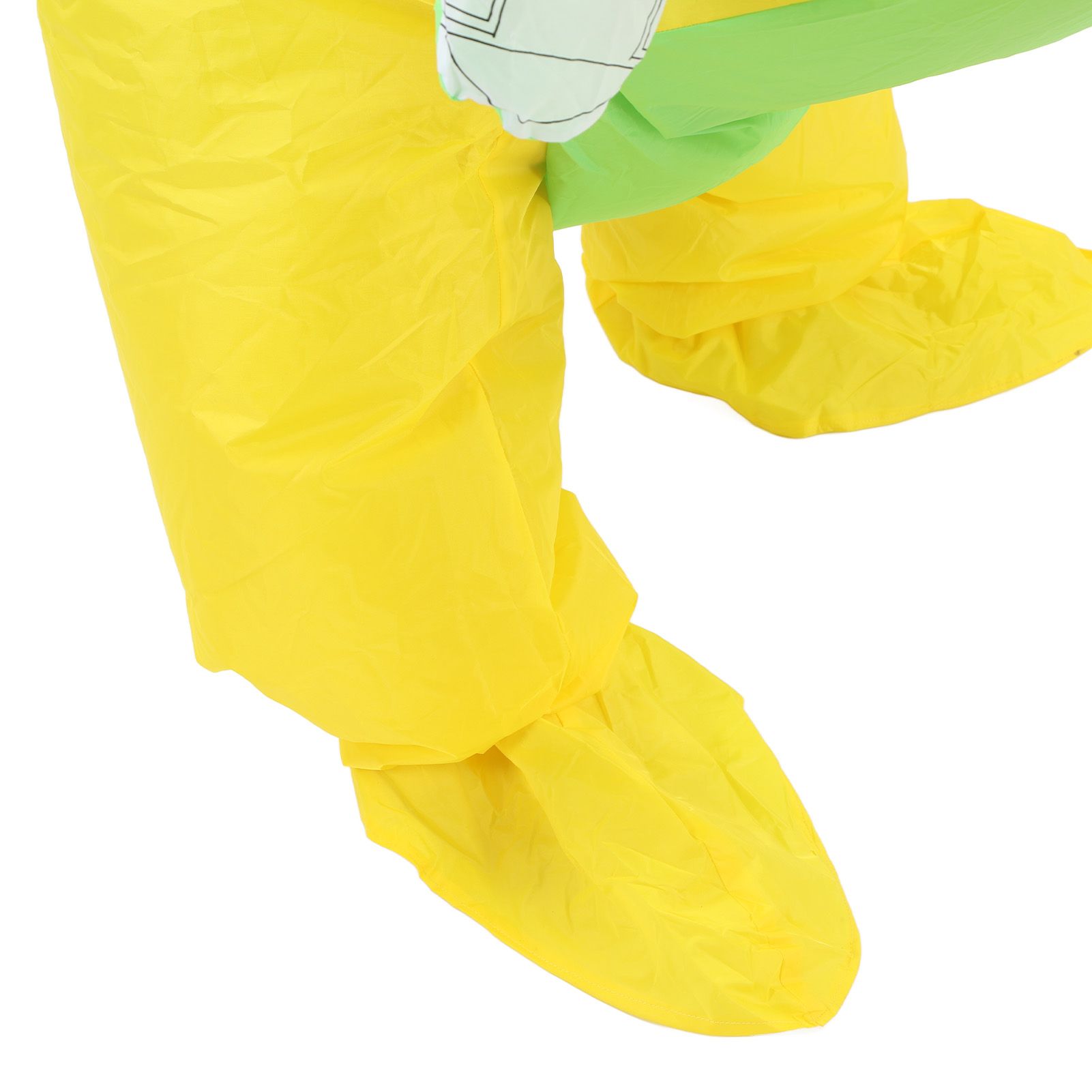 Yellow Dinosaur Inflatable Costume Half Body Model Weird Dinosaur Shape view 14