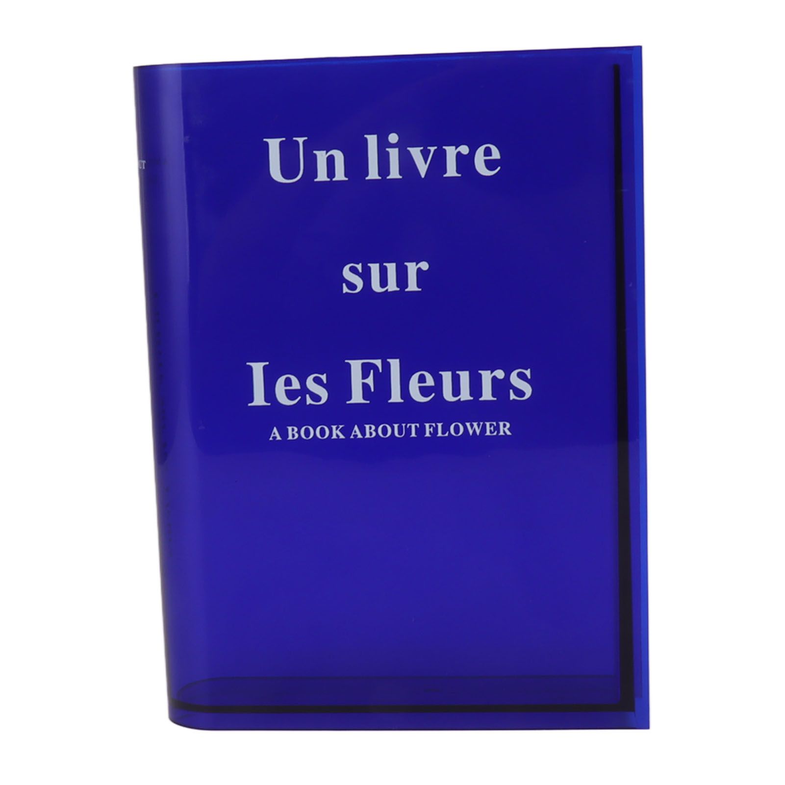 Book Vase for Flowers Acrylic Decorative Transparent Clear Book Shape Flower — image 1