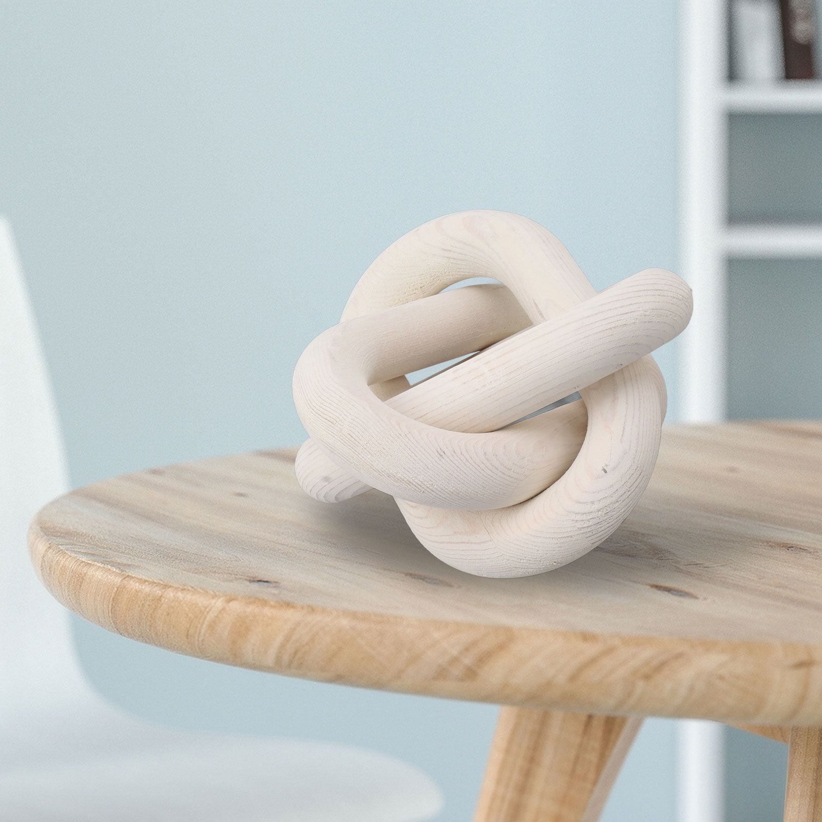 Decorative Wood Chain 3 Link Wood Chain Link Decorations for Home Living Room view 12