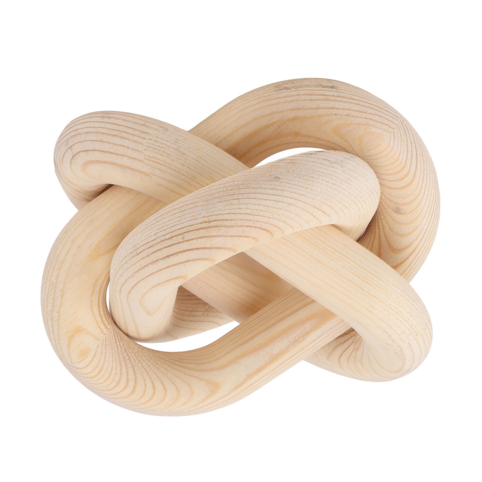 Decorative Wood Chain 3 Link Wood Chain Link Decorations for Home Living Room view 7