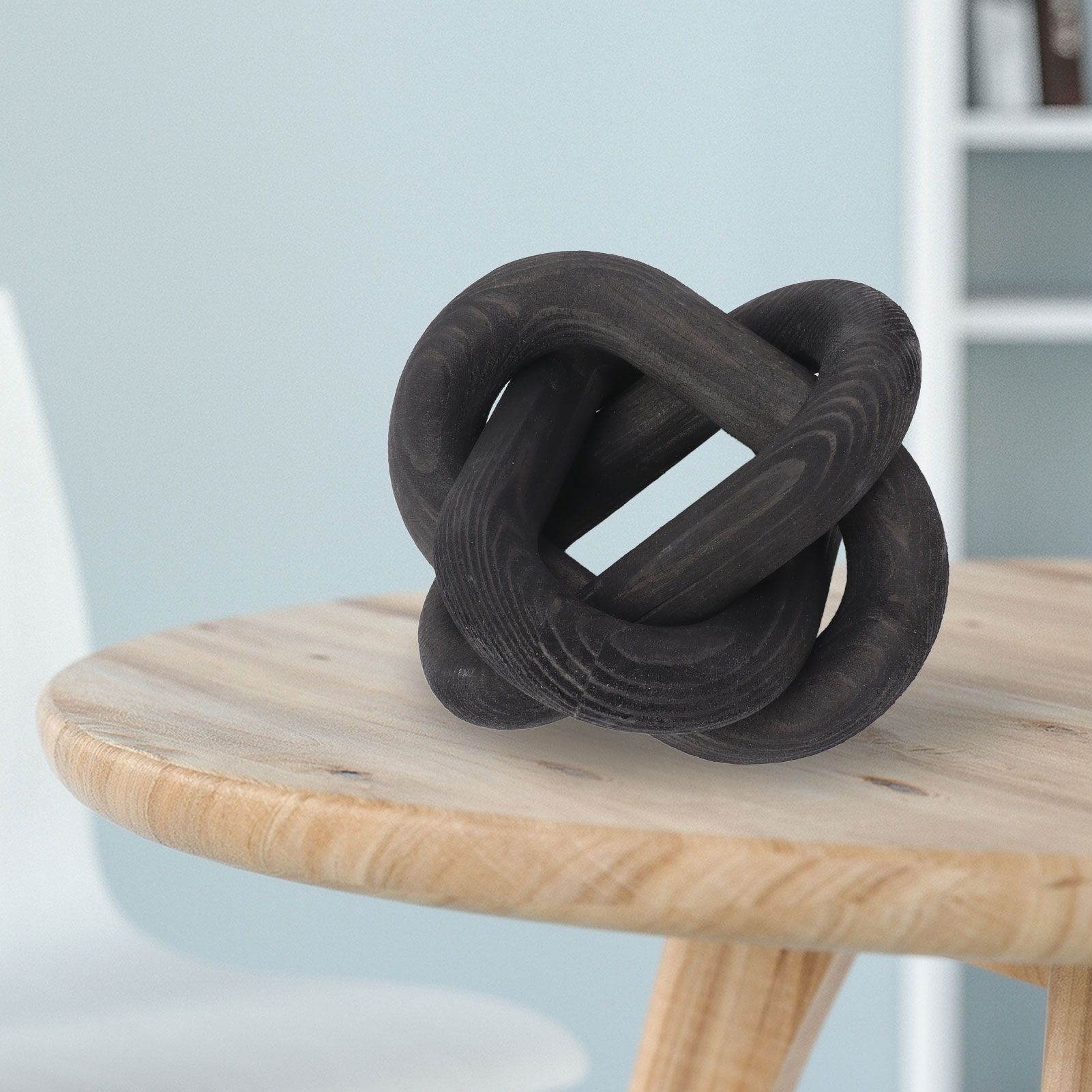 Decorative Wood Chain 3 Link Wood Chain Link Decorations for Home Living Room view 12