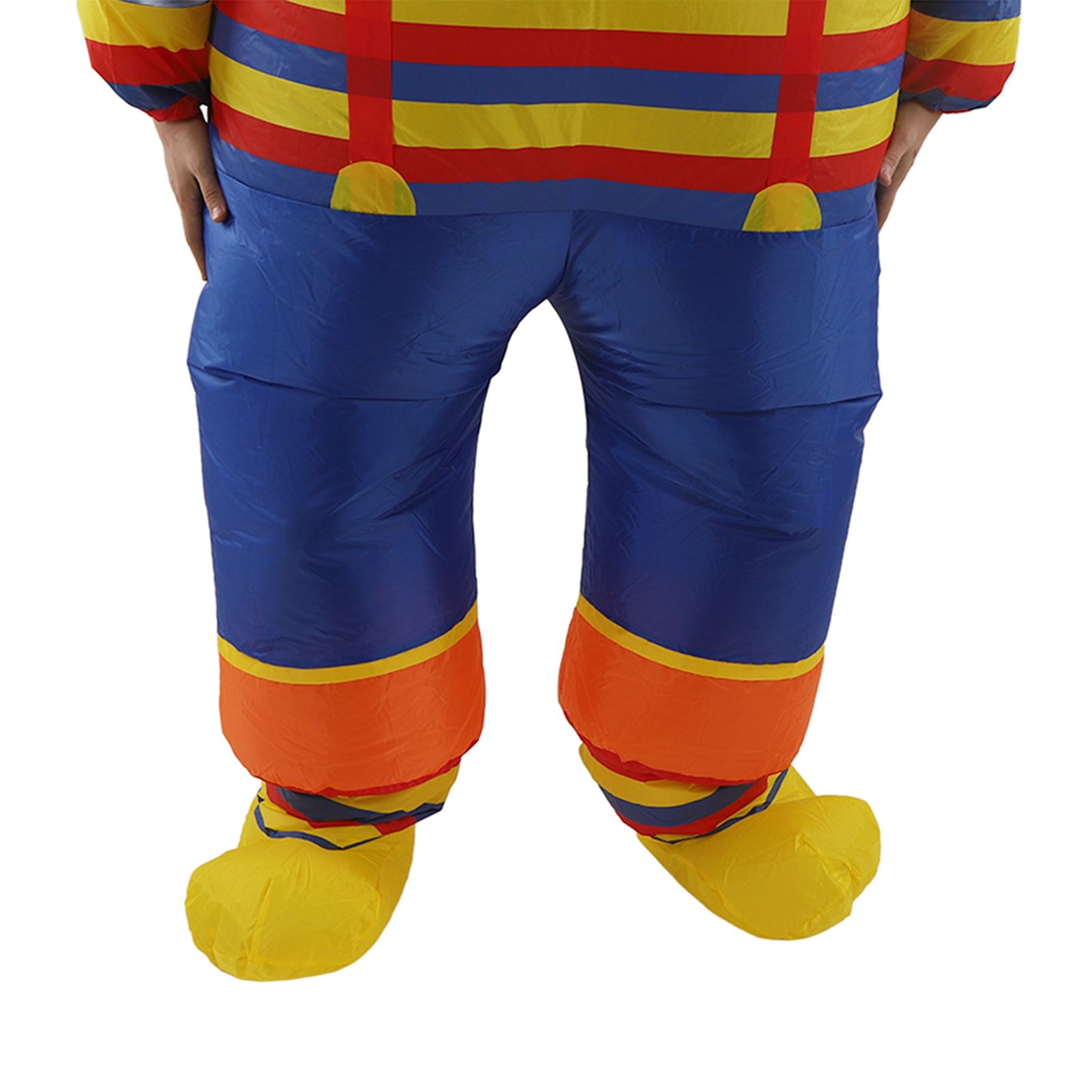 Inflatable Clown Costume Blow Up Joker Jumpsuit for Halloween Cosplay Party view 14