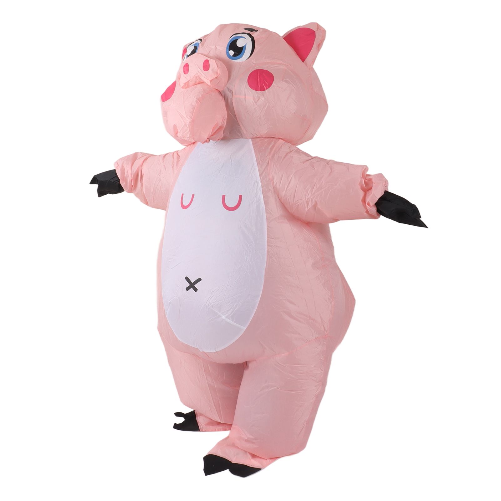 Inflatable Costume Pink Pig Blow Up Halloween Cosplay Dress Jumpsuit Costume view 2