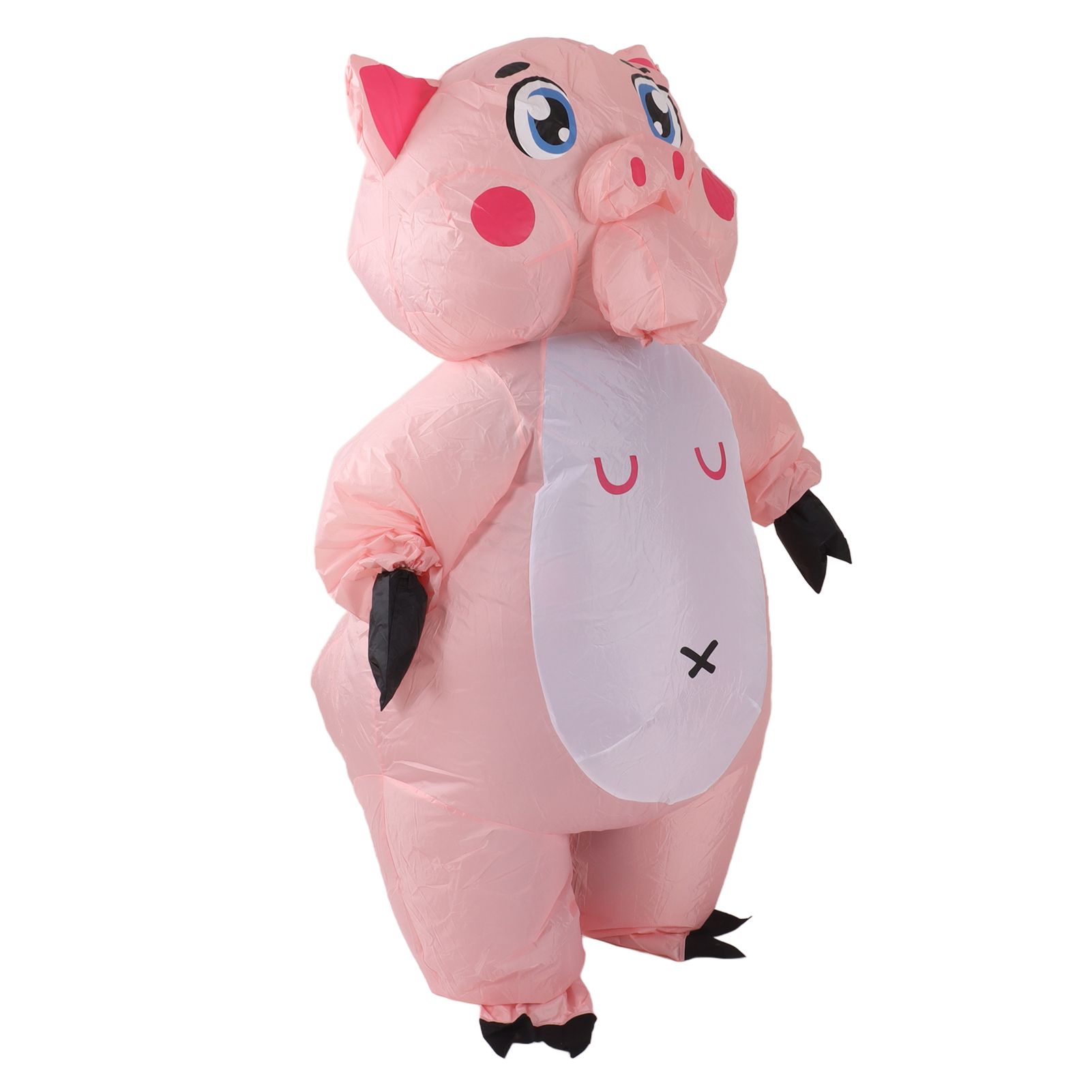 Inflatable Costume Pink Pig Blow Up Halloween Cosplay Dress Jumpsuit Costume view 3