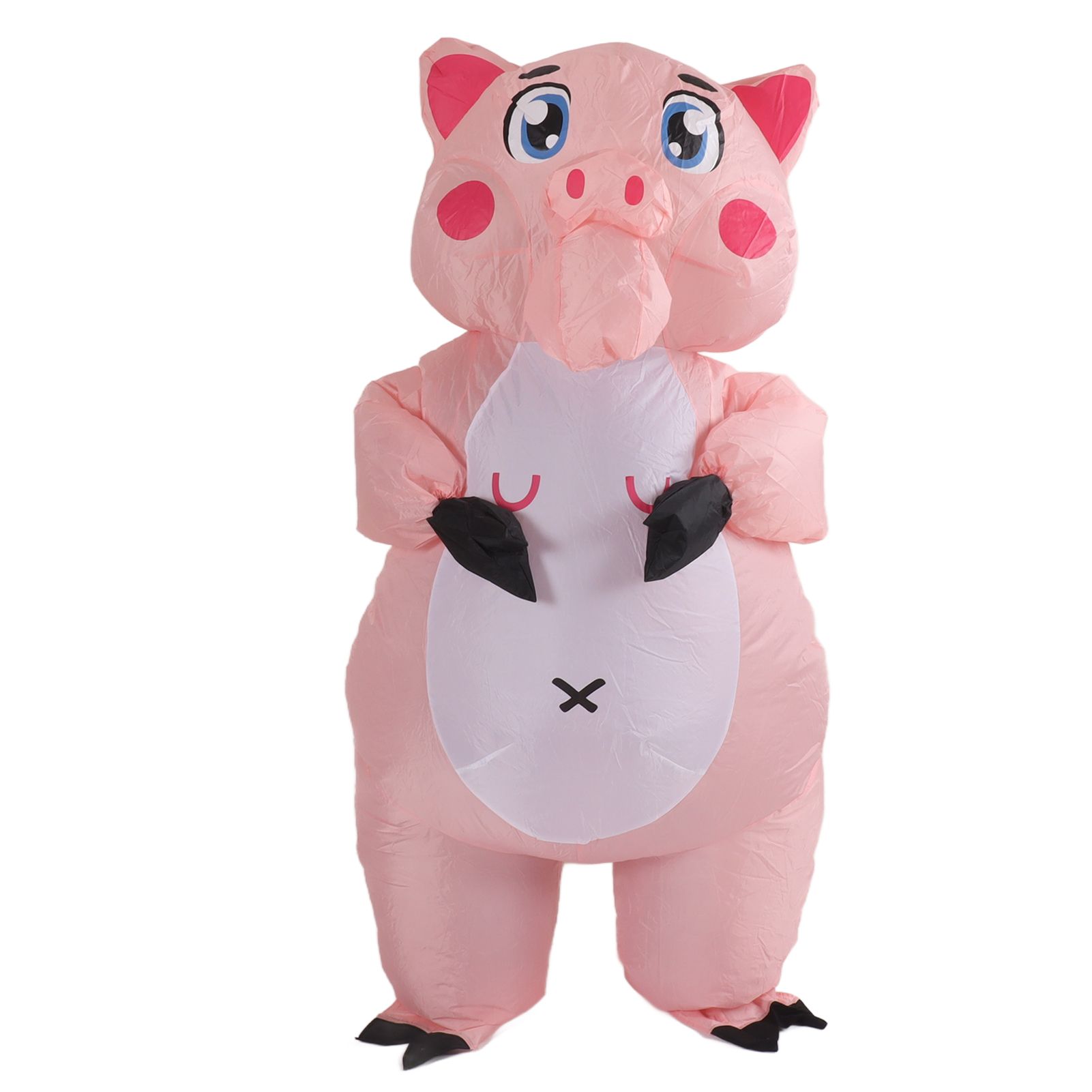 Inflatable Costume Pink Pig Blow Up Halloween Cosplay Dress Jumpsuit Costume view 9