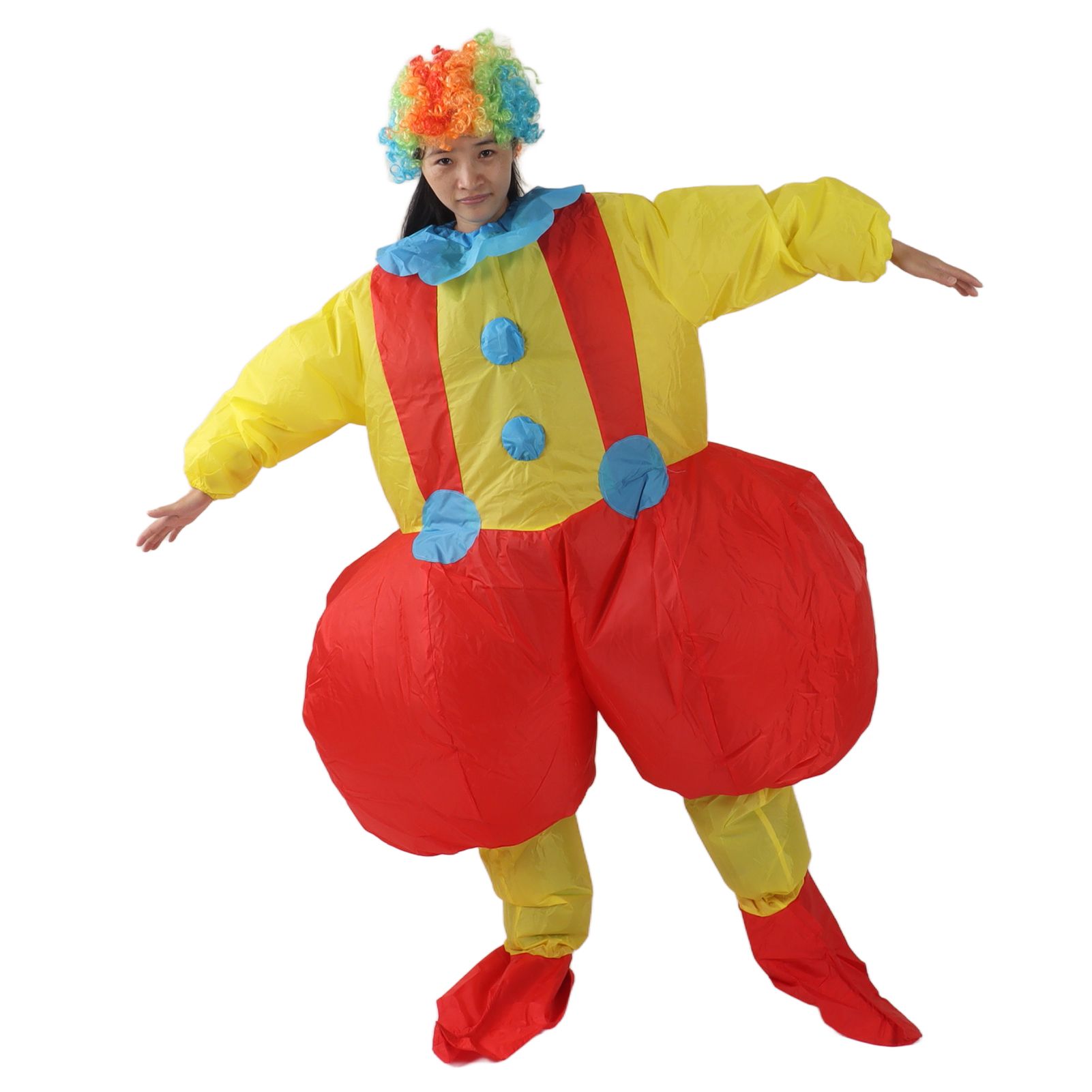 Adult Inflatable Big Ass Clown Costume Waterproof Clown Inflatable Cosplay view 3
