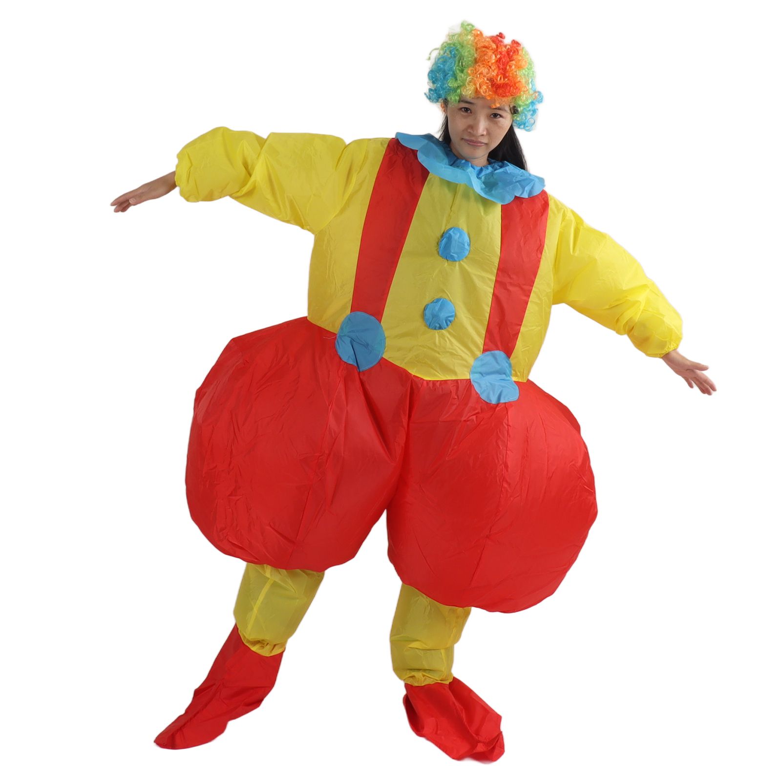 Adult Inflatable Big Ass Clown Costume Waterproof Clown Inflatable Cosplay view 4