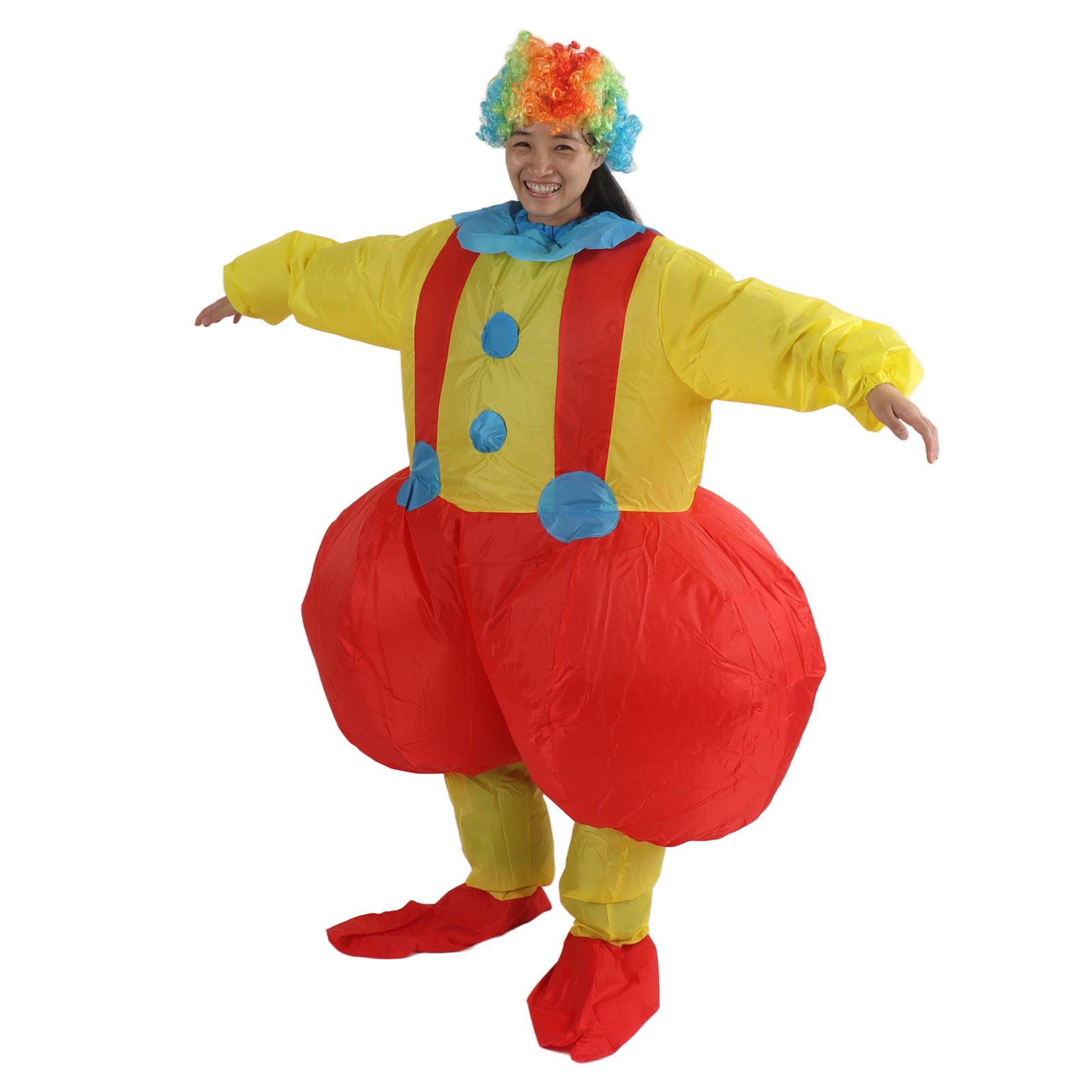 Adult Inflatable Big Ass Clown Costume Waterproof Clown Inflatable Cosplay view 5
