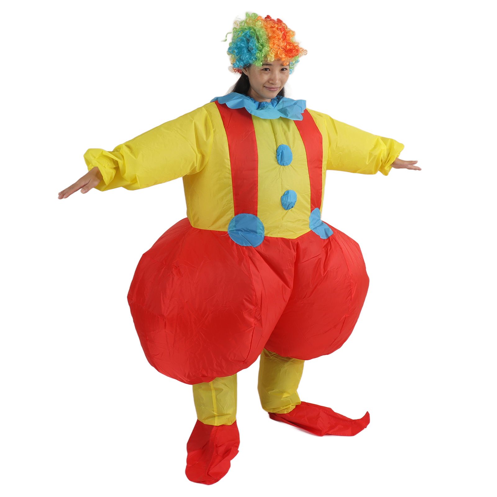 Adult Inflatable Big Ass Clown Costume Waterproof Clown Inflatable Cosplay view 6