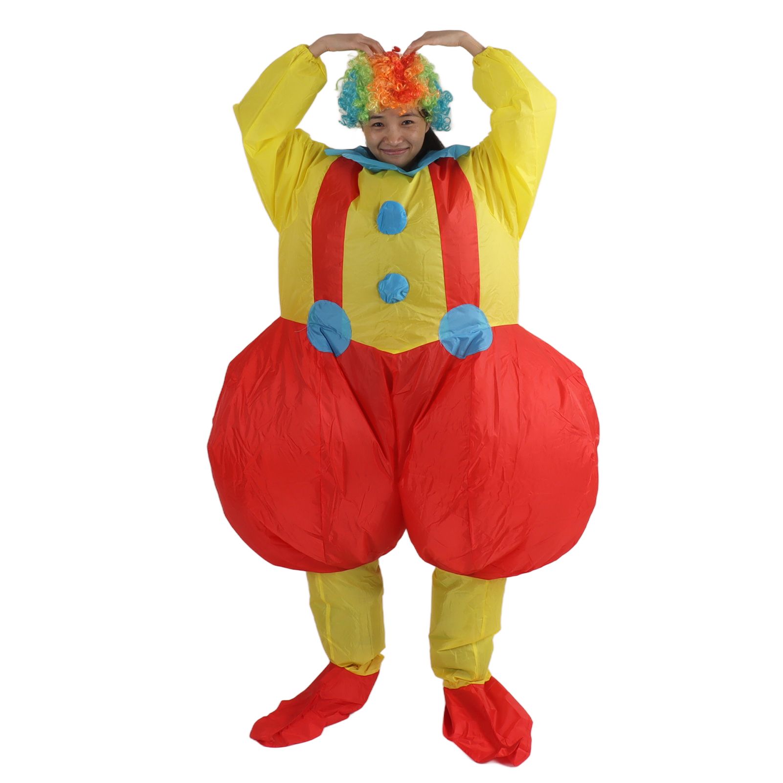 Adult Inflatable Big Ass Clown Costume Waterproof Clown Inflatable Cosplay view 7