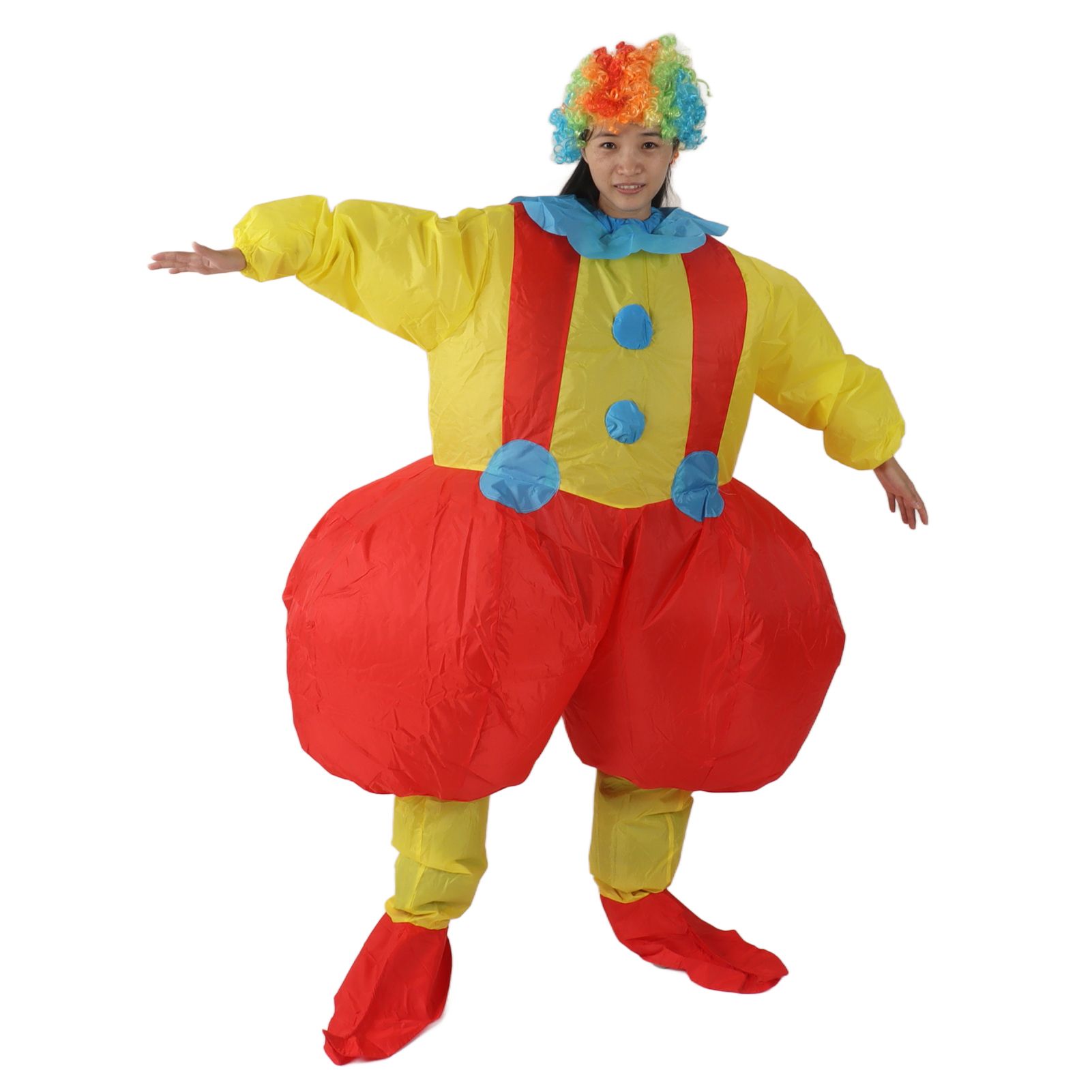 Adult Inflatable Big Ass Clown Costume Waterproof Clown Inflatable Cosplay view 8