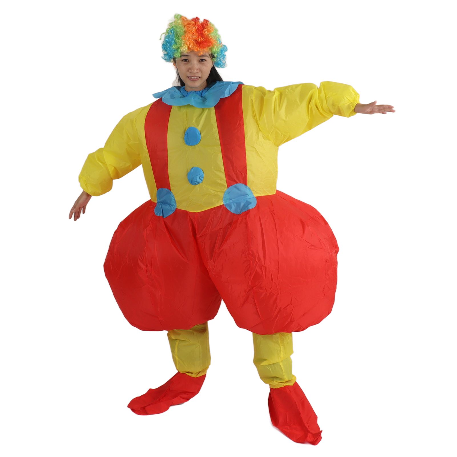 Adult Inflatable Big Ass Clown Costume Waterproof Clown Inflatable Cosplay view 9
